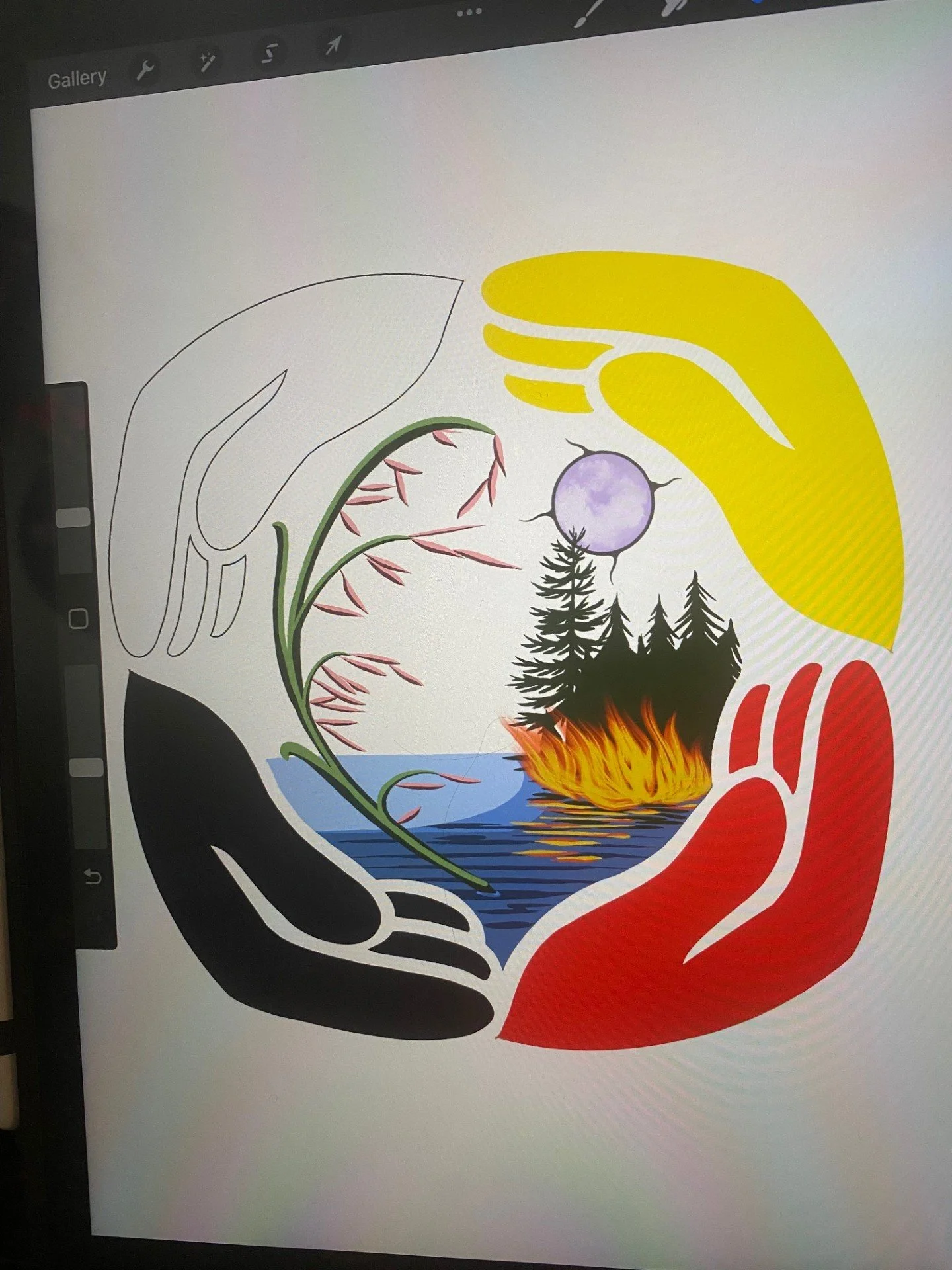 Alderville First Nation Lands Code Logo 2024