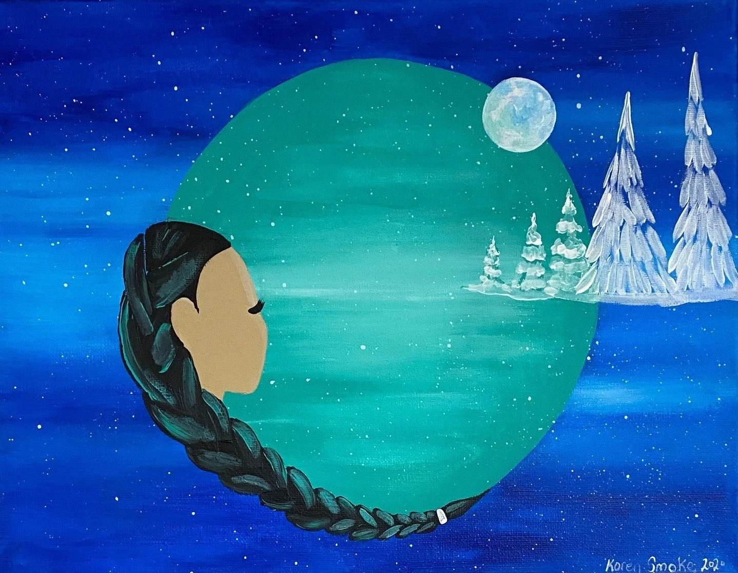 Spirit Moon - December/January Copyright Koren Smoke 2020