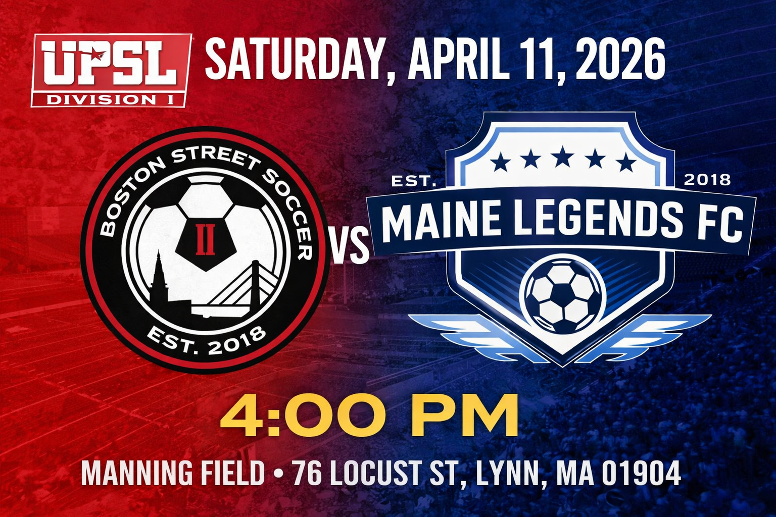 UPSL Spring Season 2026 Away