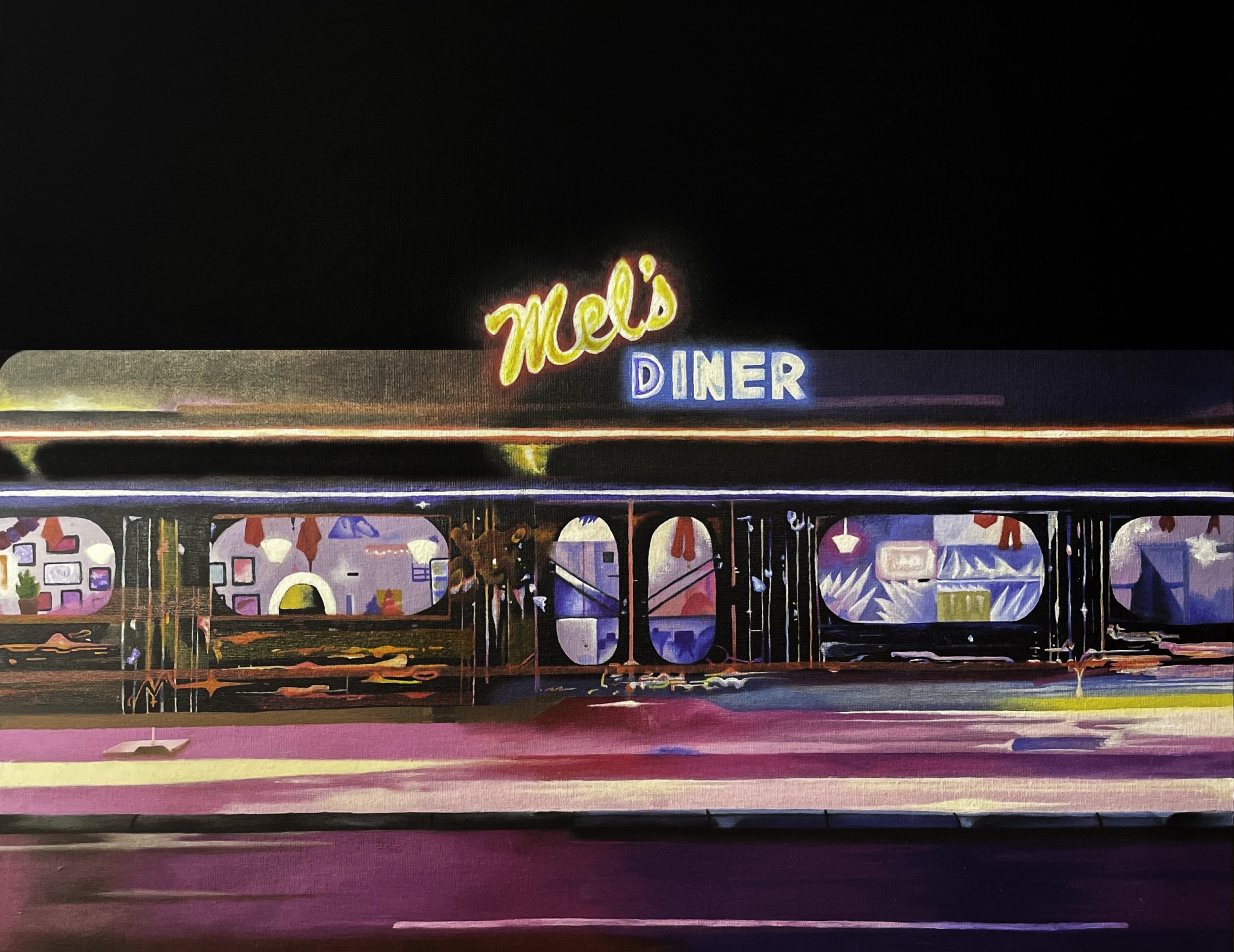 Mels, Oil on Canvas
