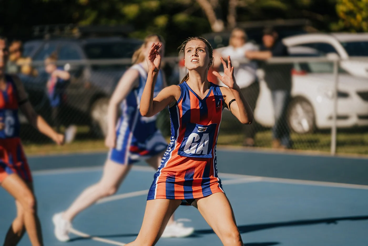 Hepburn Burra's Senior Netball Team