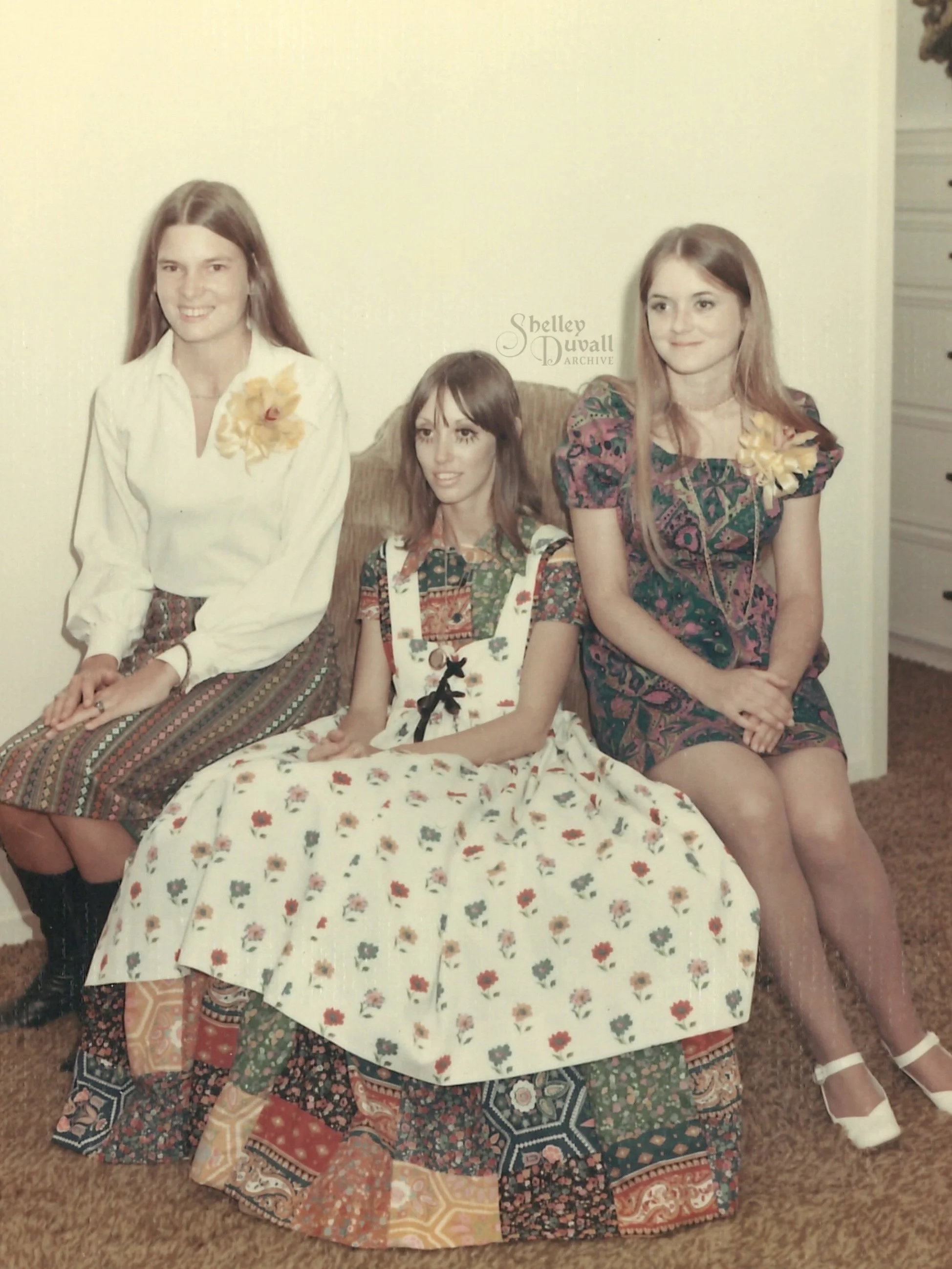 Shelley with her bridemaids.