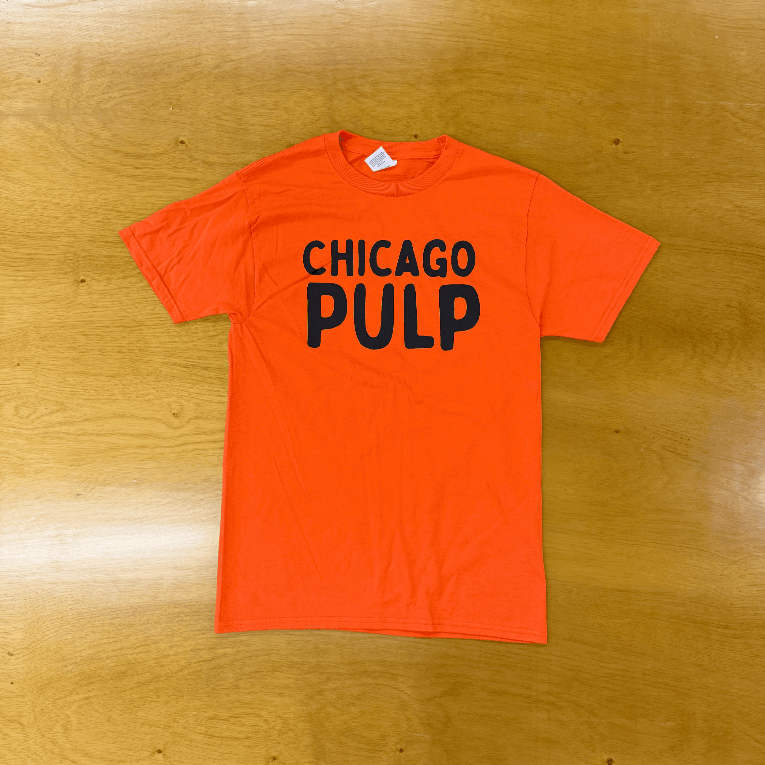 100% Cotton Shirt – Chicago Pulp Orange