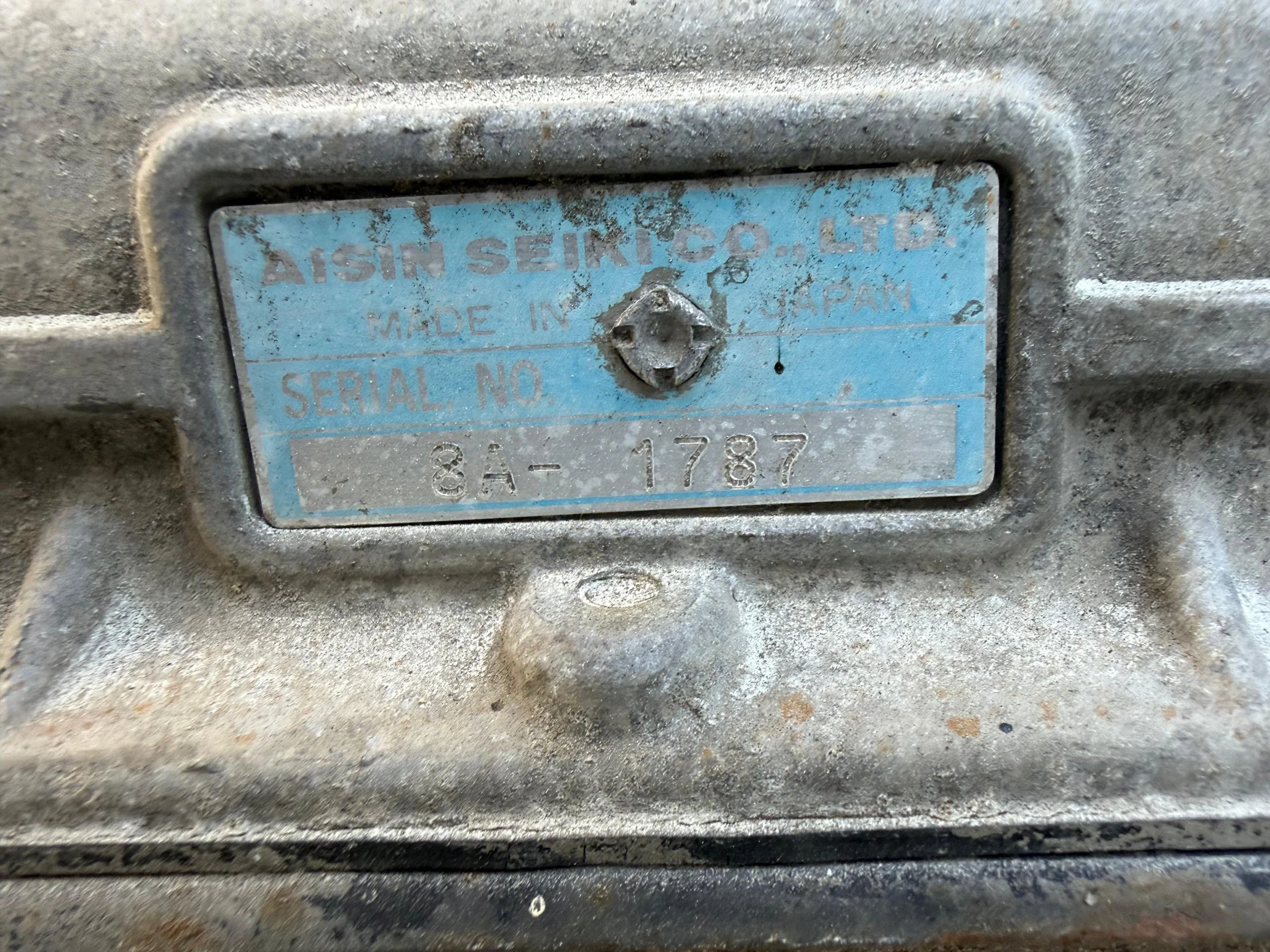 1992 Aisin Seiki A340E Transmission