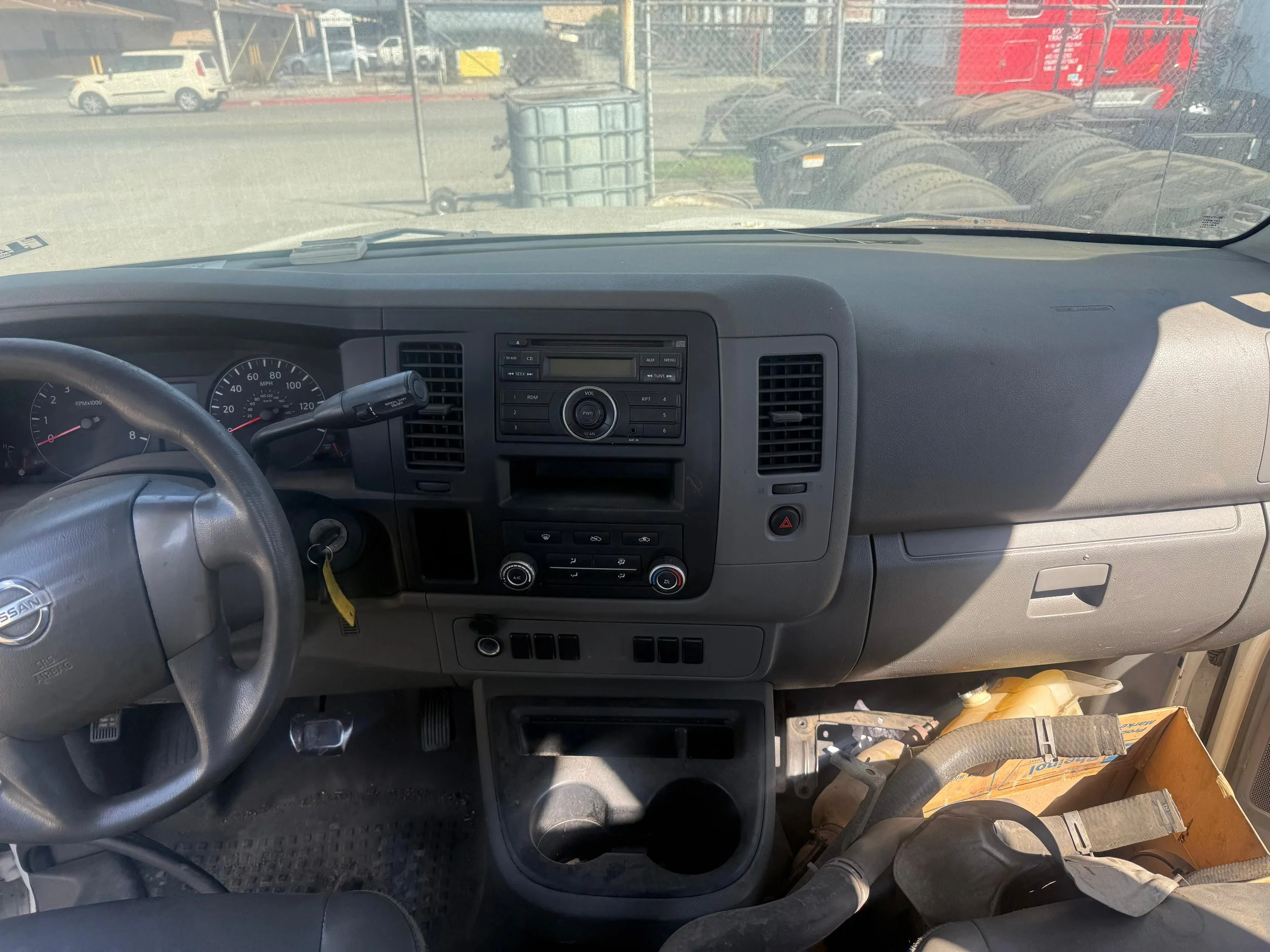 2012 Nissan NV1500 Dashboard
