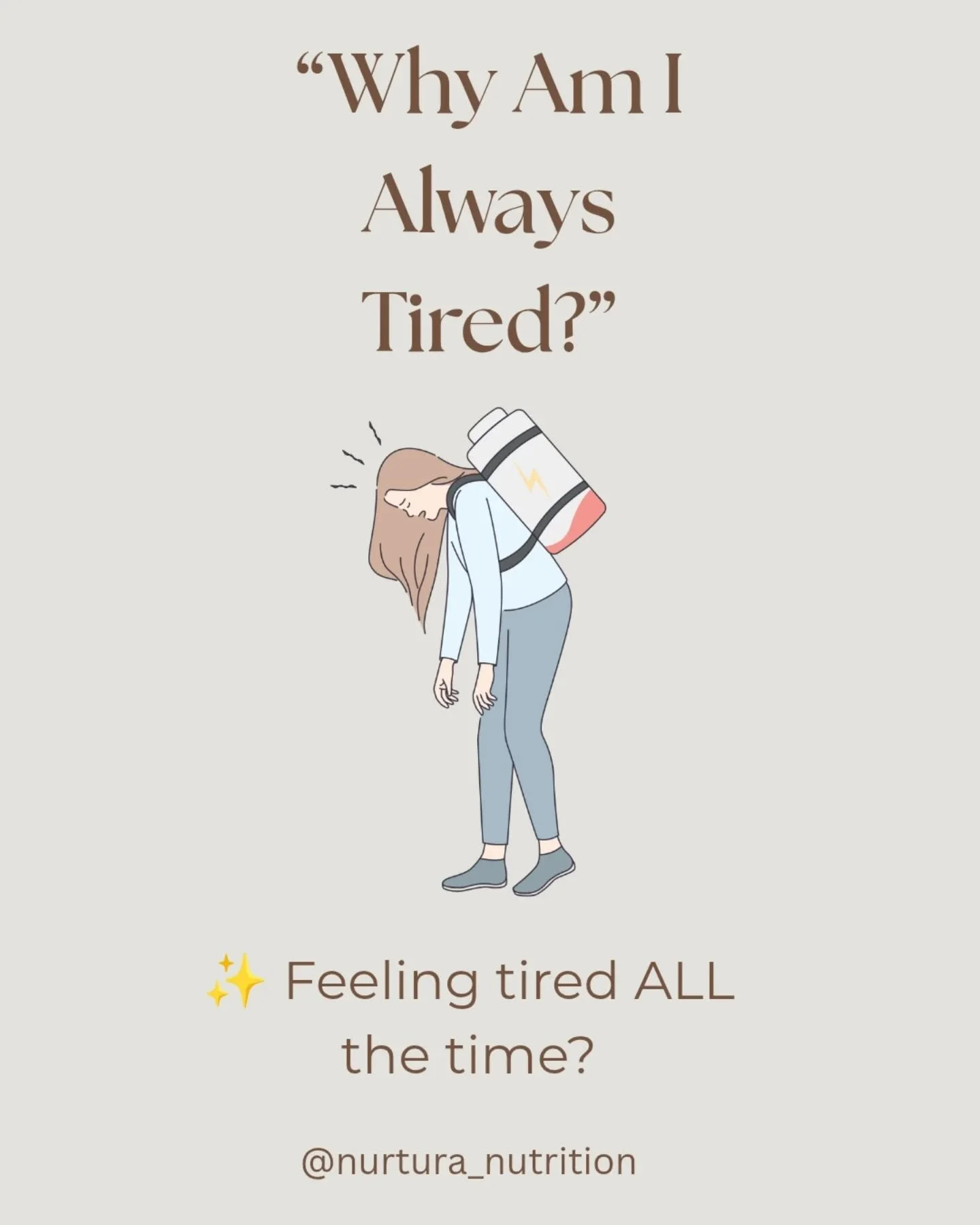If you&rsquo;re waking up tired&hellip; needing coffee to function&hellip; or crashing in the afternoon 👉 you&rsquo;re not alone.

But here&rsquo;s the good news: fatigue is not something you have to live with forever.

✨ Swipe through to learn what