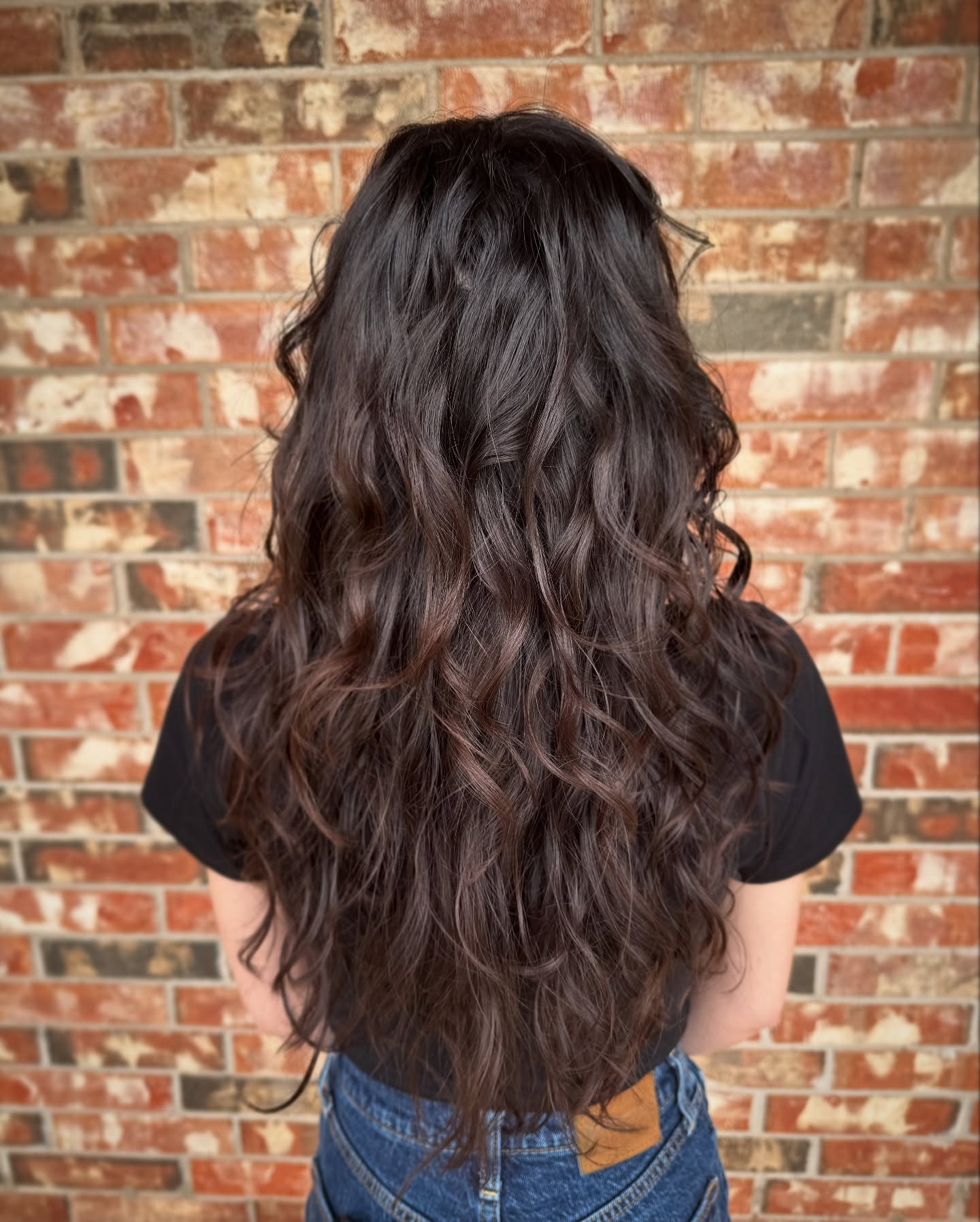 a little change goes a long way 🤌🏼 @liv_in_hair revived @arched_hue&rsquo;s hair with a little gloss and expert curly styling ✨ 
&bull;
&bull;
&bull;
&bull;
&bull;
#beforedandafter #hairtransformation #curlyhairstyles #okchairstylist #velvetmonkeys