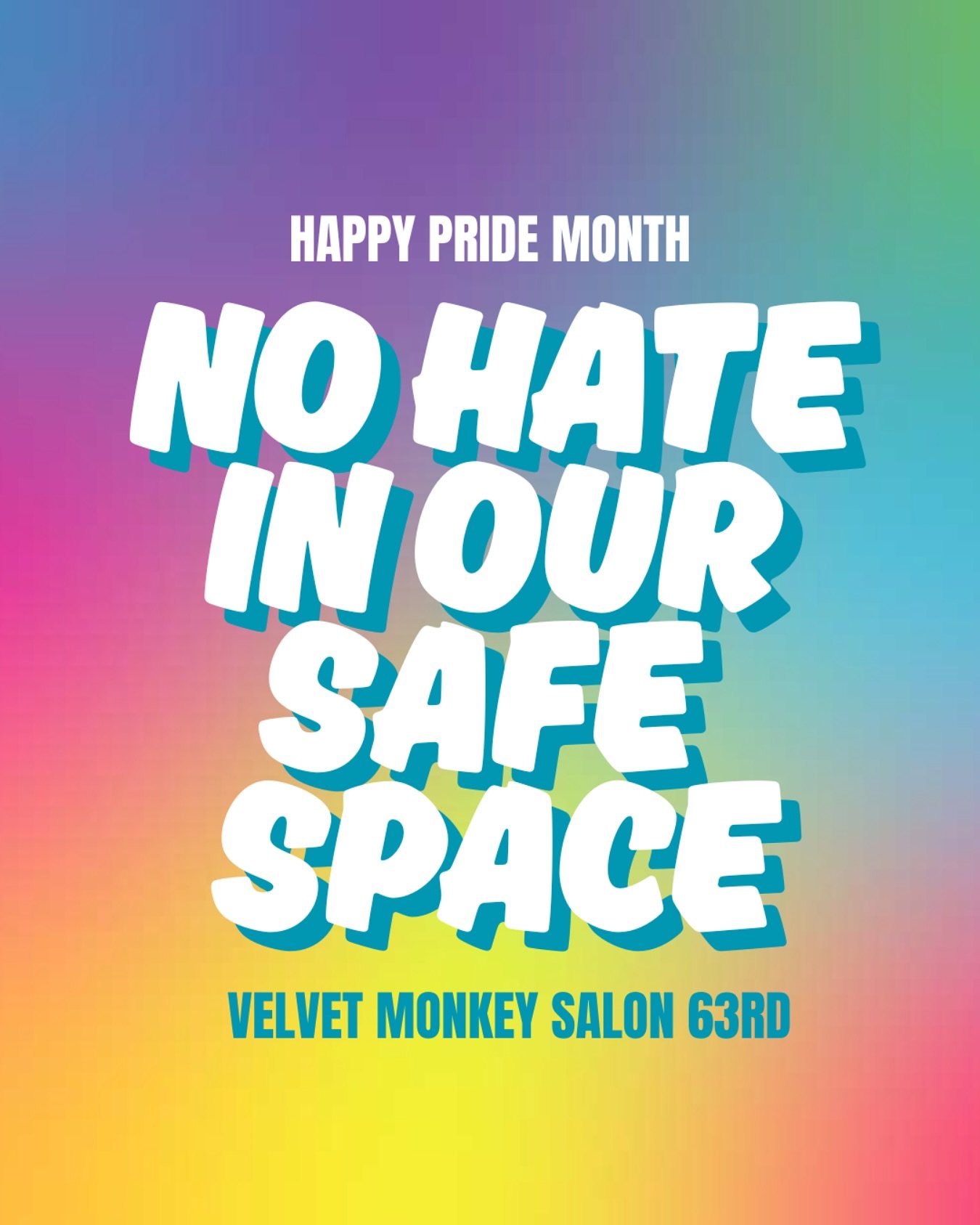 Happy Pride from Velvet Monkey 63rd 🌈 We love you for who you are today &amp; always! You are safe with us ✨
&bull;
&bull;
&bull;
&bull;
&bull;
&bull;
&bull;
#happypride #pridemonth #happypridemonth🌈 #okcpride #okcsafespace #queerfriendly #okcqueer