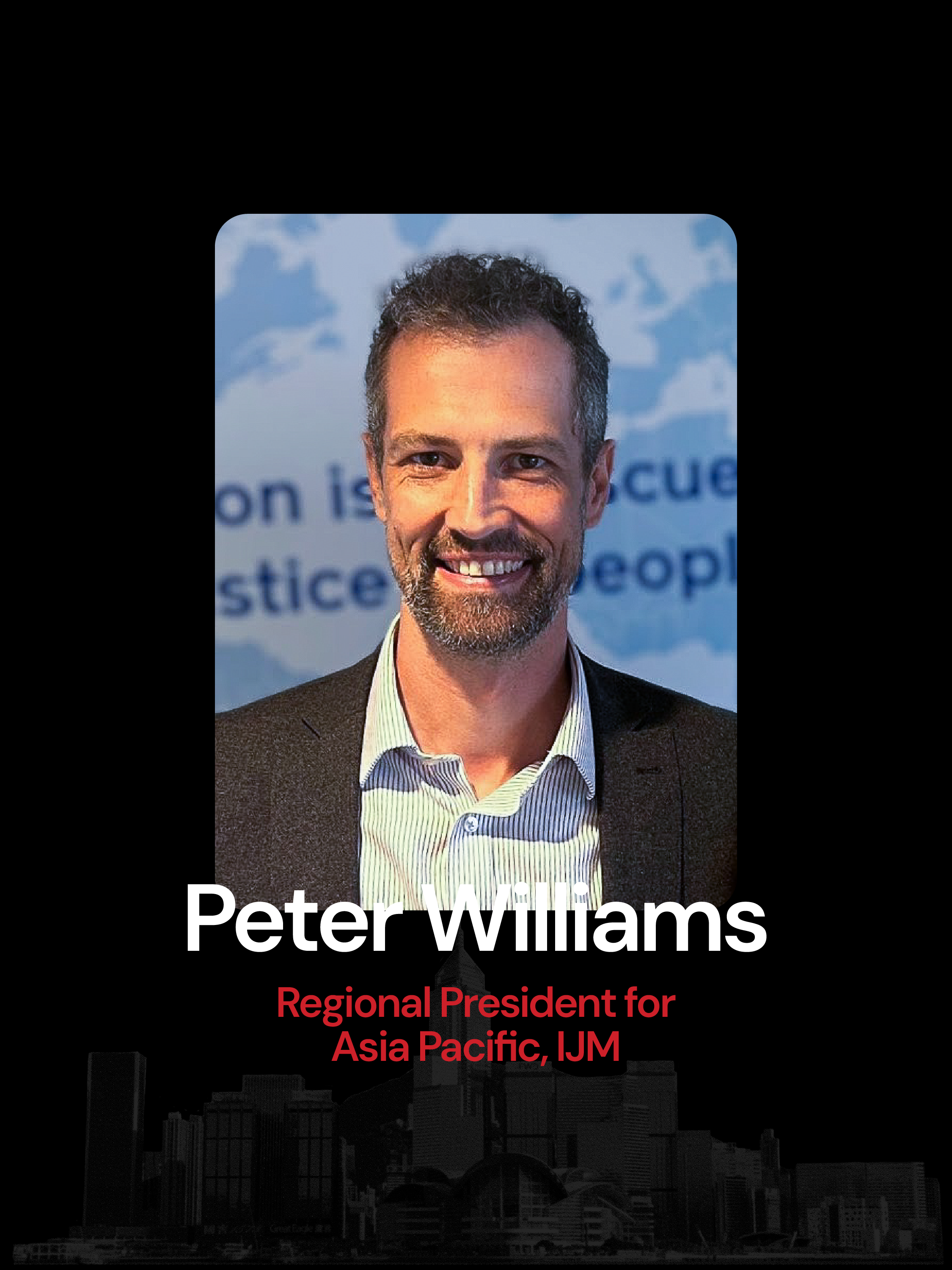 Peter Williams — Justice Conference Asia