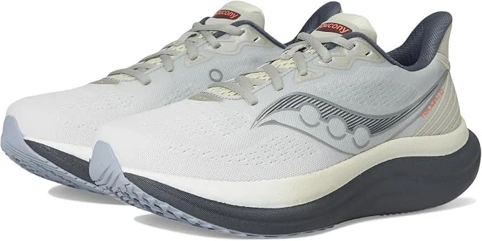 Saucony Triumph | Why I like it: Max-cushion daily trainer with plush PWRRUN PB foam—great for coaches on their feet all day who need extra comfort and support.