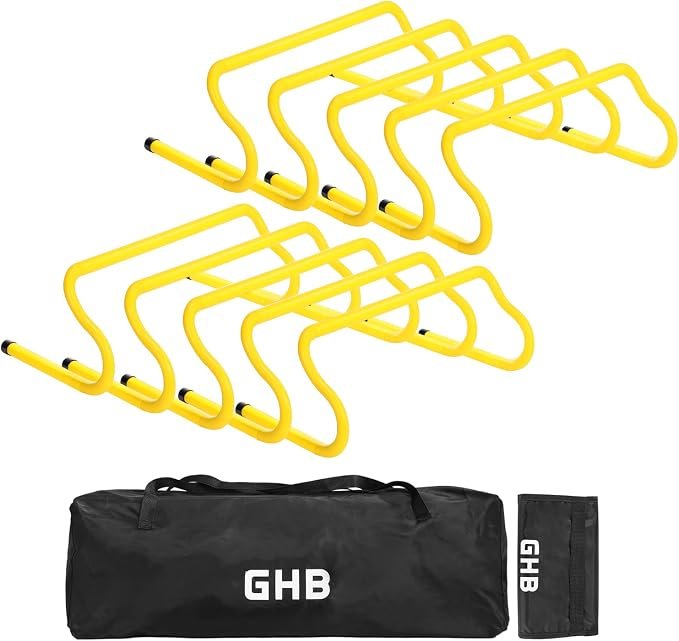 GHB Agility Training Poles | Why I like it: Detachable poles with rubber base—great for dribbling, sharp cuts, and agility drills; packs up easily for practice.