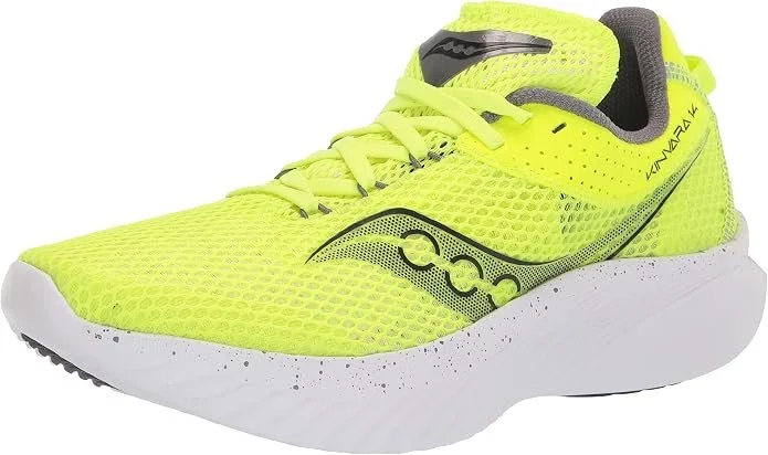 Saucony Kinvara | Why I like it: Lightweight, low-drop trainer with PWRRUN foam cushioning—ideal for drills, sprints, and long coaching days on your feet.