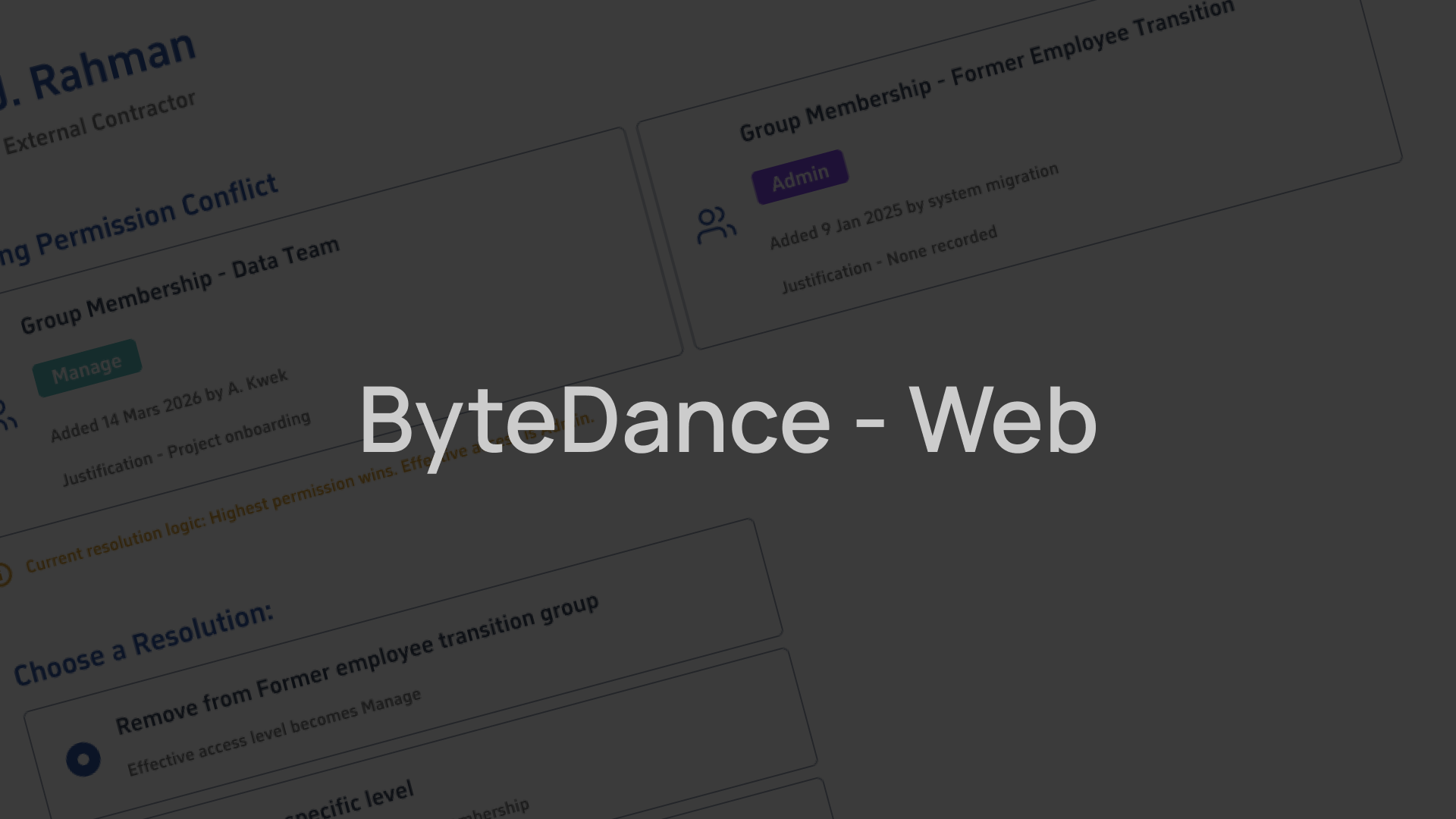 ByteDance - Web