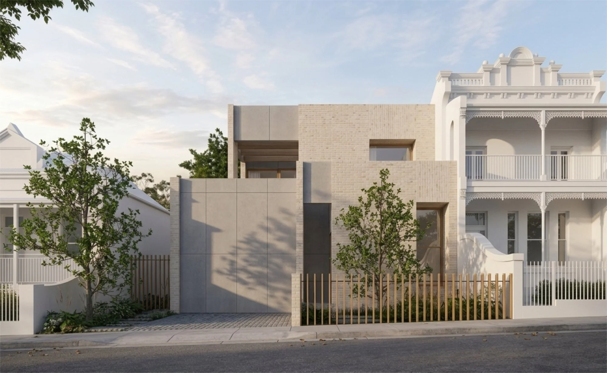 EHA RuckersHill Facade in context