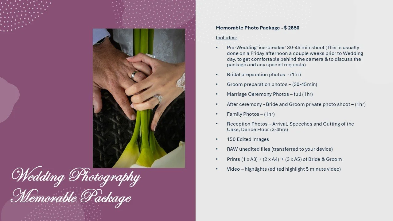Deon’s Camera - Wedding Photography Package B.jpg