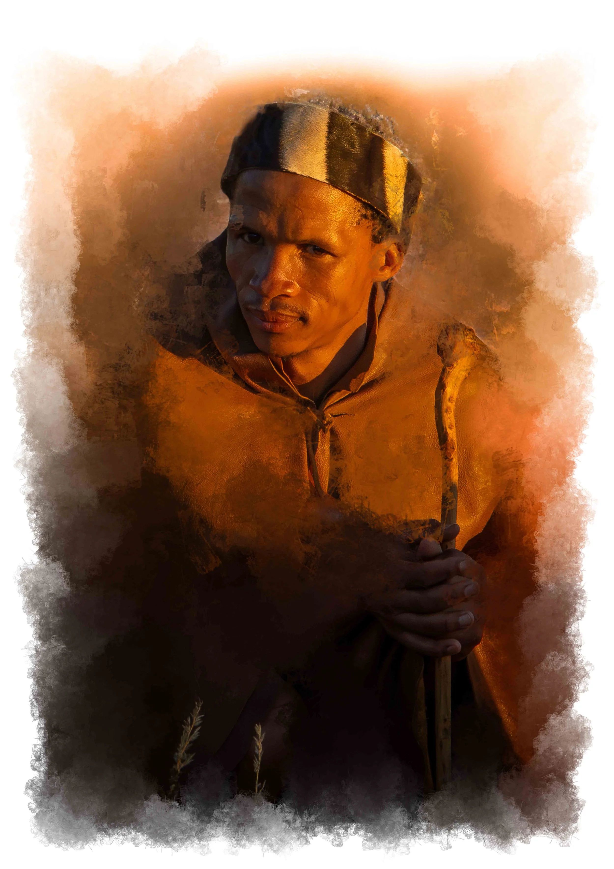 The San People of the Kalahari fine art portrait photograph