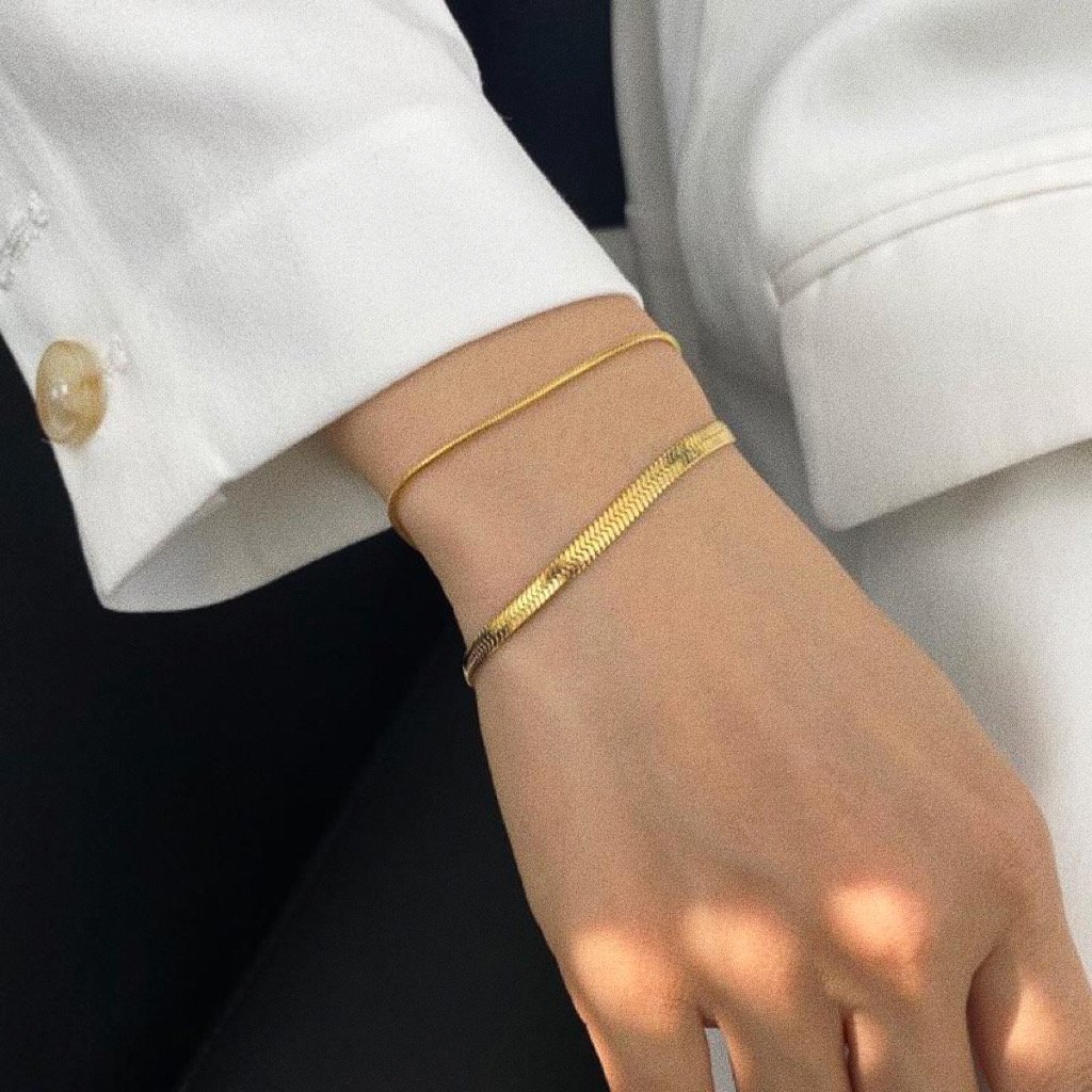 Snake Bone Bracelet