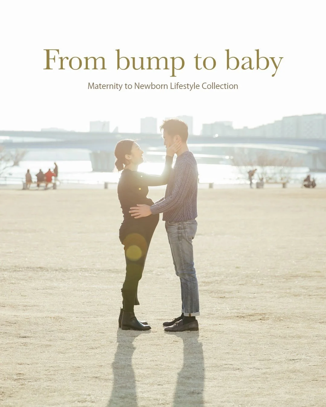 From bump to baby. 

A photo story of the journey from pregnancy to the first days with your baby.

The Maternity to Newborn Lifestyle Collection was created to document this beautiful transition as one continuous story &mdash; from the anticipation 