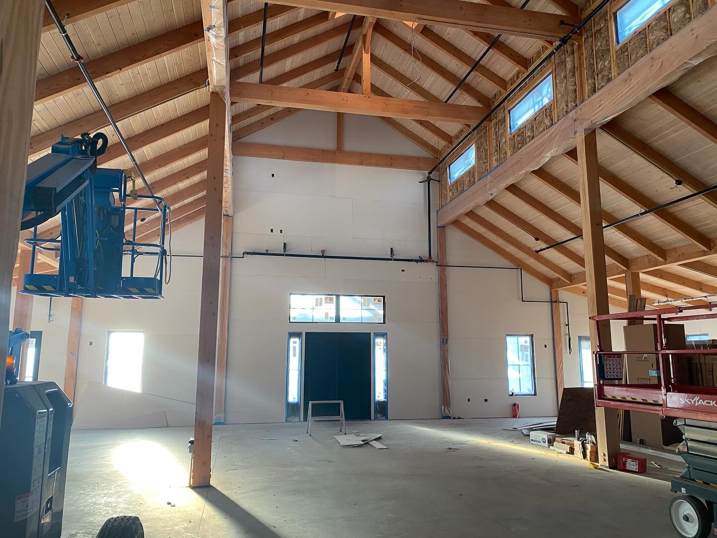 Sheet rock is happening!