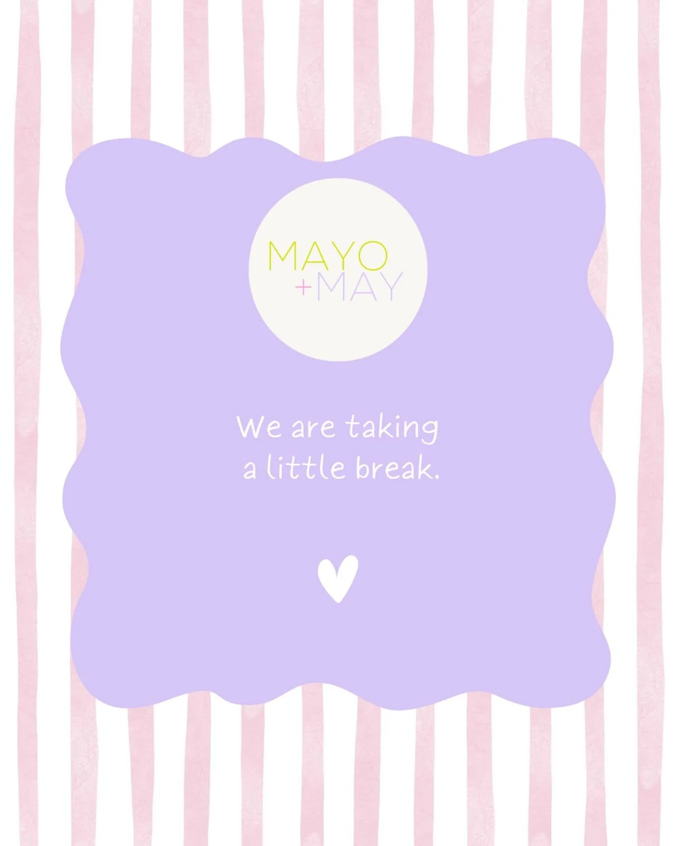 ✨ A little pause to reset, recharge&hellip; and come back with BIG ideas ✨

The start of this year has been so incredibly busy and while I absolutely LOVE my small business and creating for you all, I&rsquo;m feeling a little burnt out and it&rsquo;s