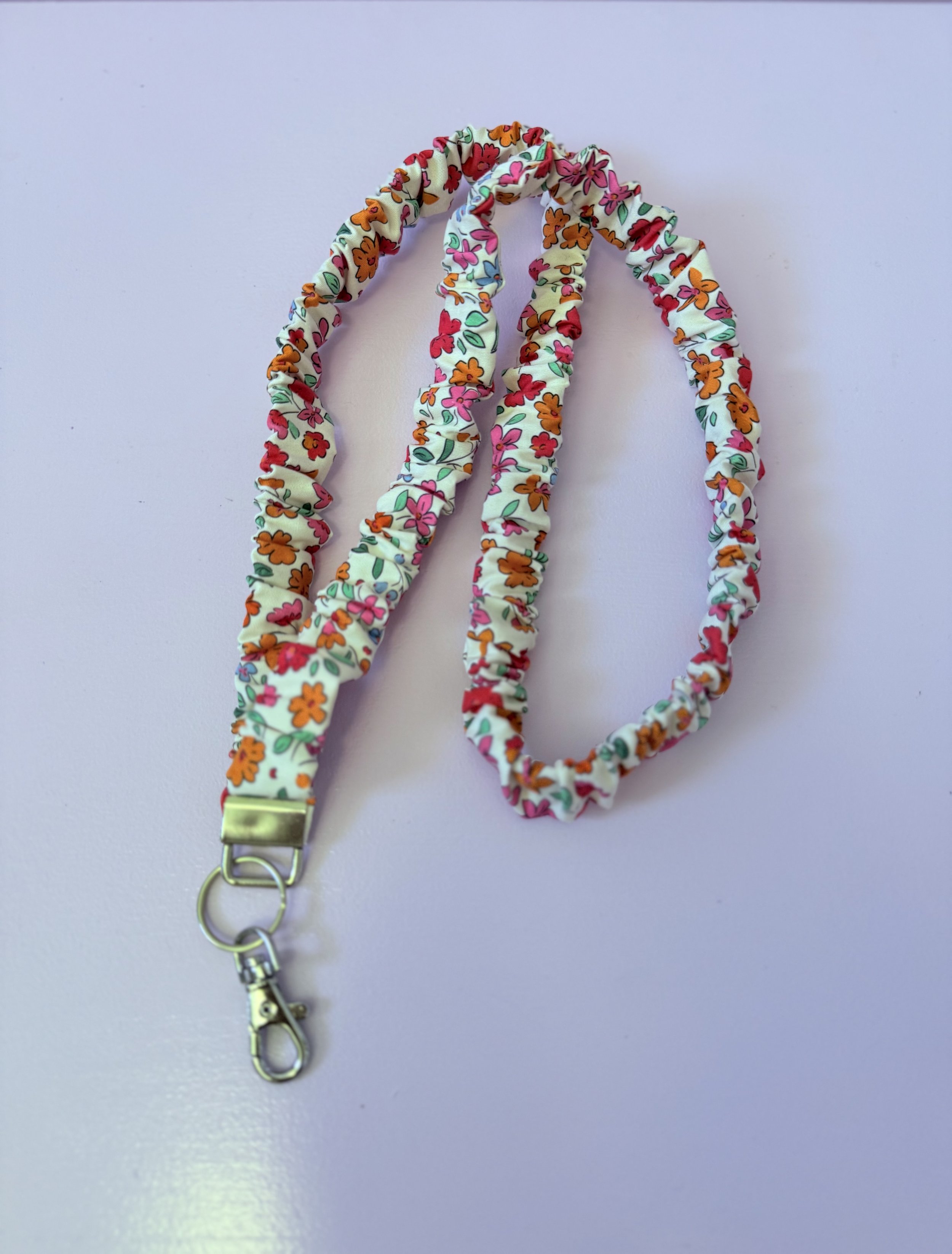 Scrunchie Lanyard - Charlotte