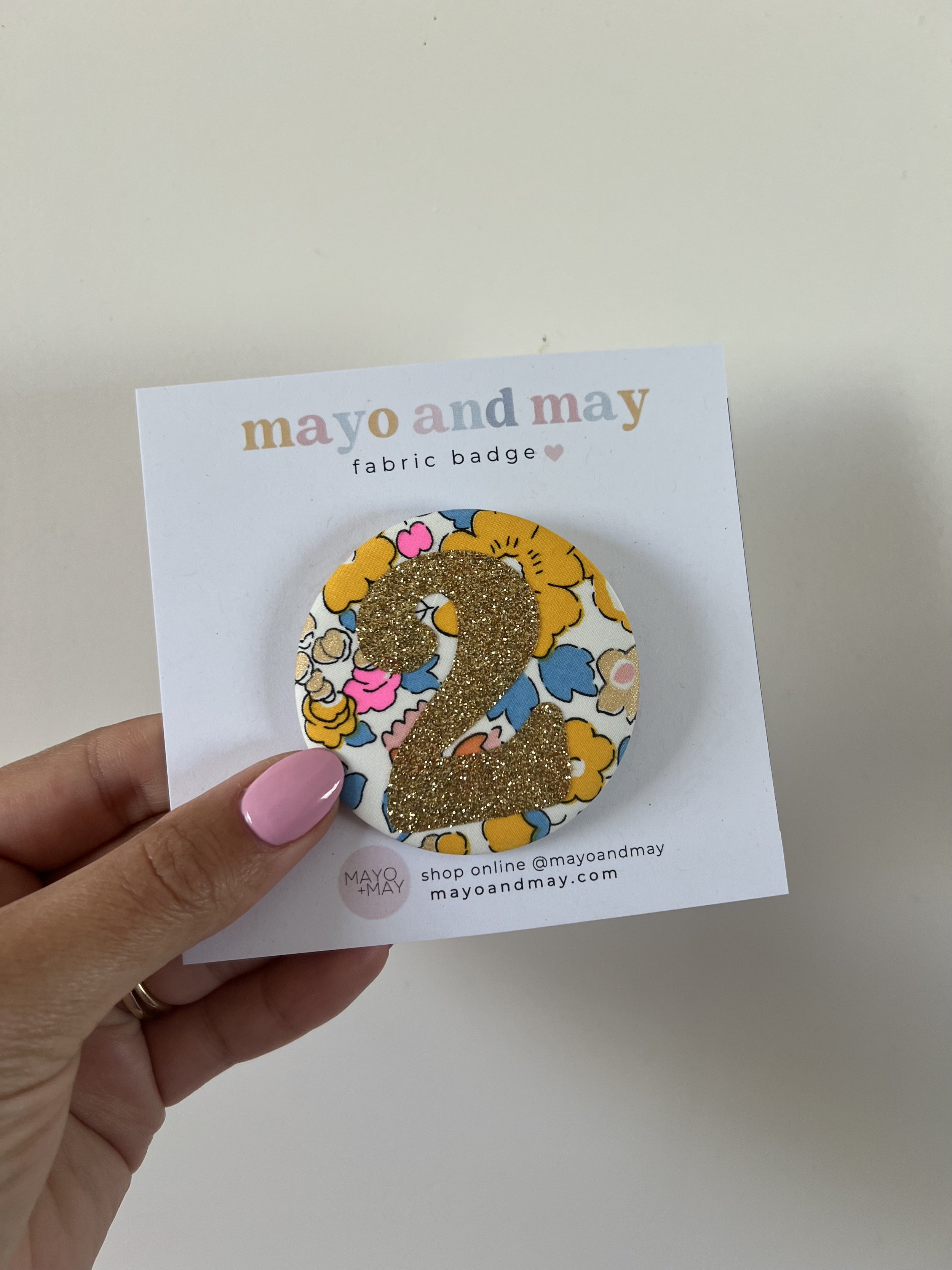 Liberty Of London Birthday Badge