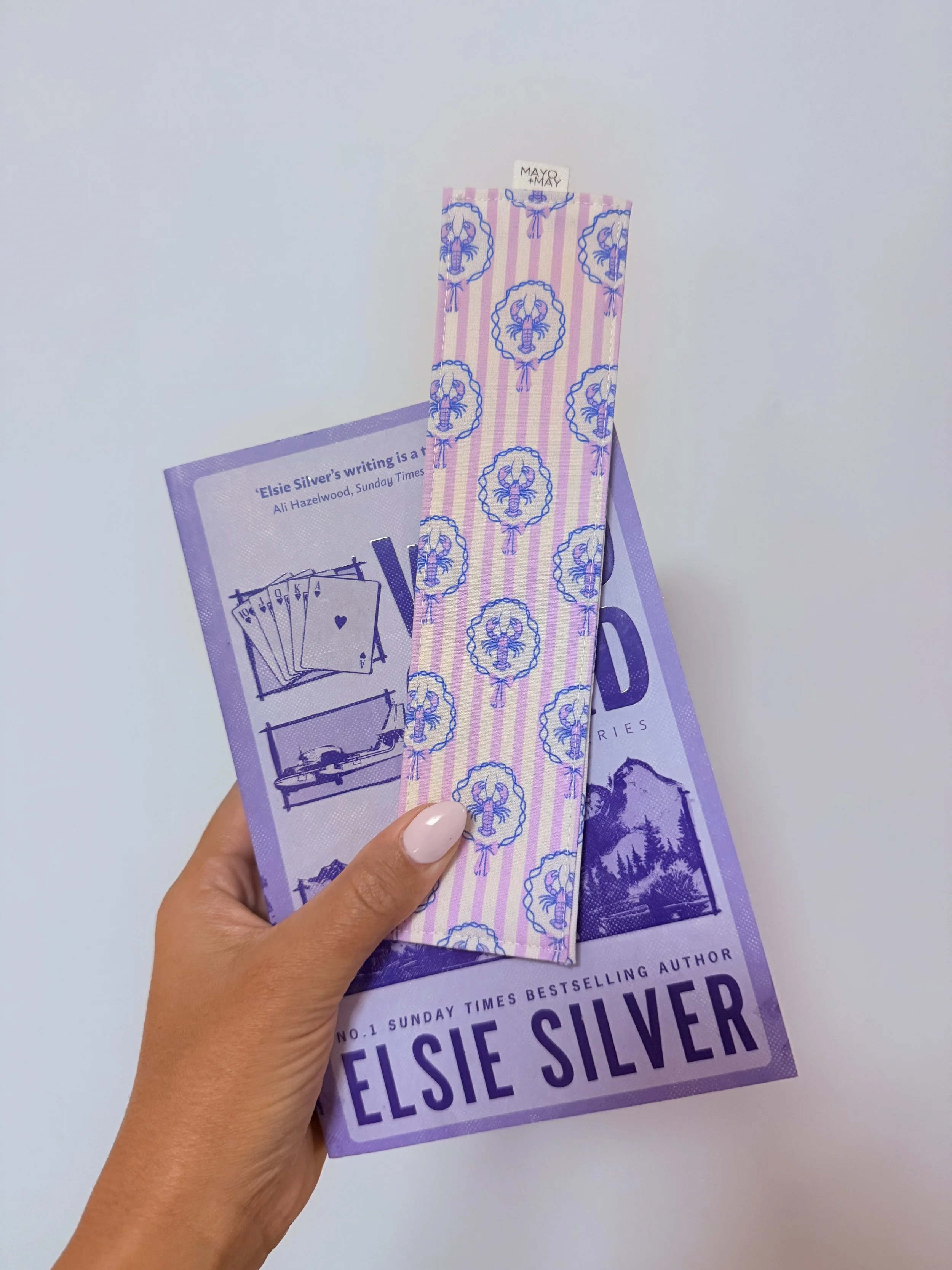 Bookmark - Lilac Lobster