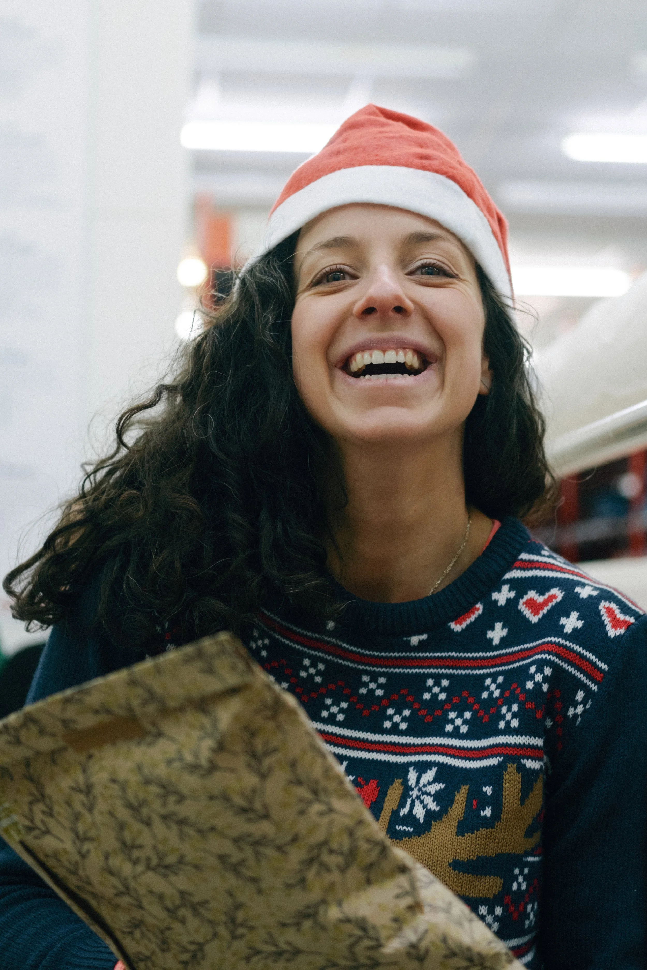 Repas de Noël chez l'entreprise 1083 à Romans-sur-Isère. 