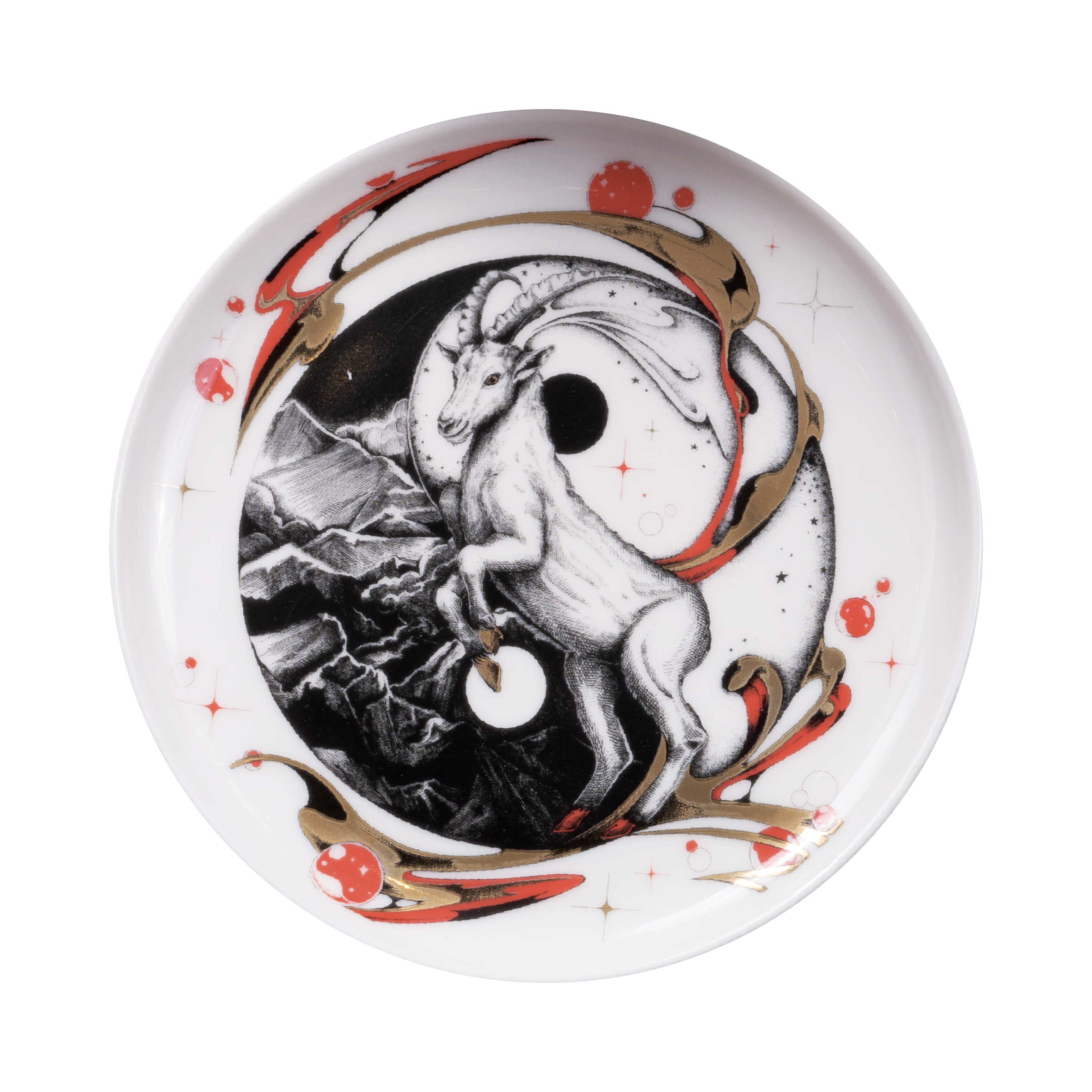 Zodiac Plate - Goat