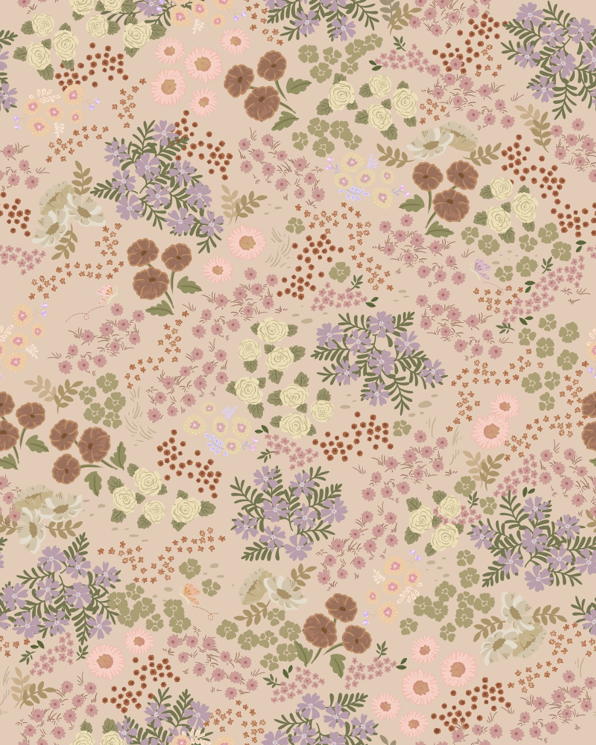 Pony Blooming (Small Flowers)
