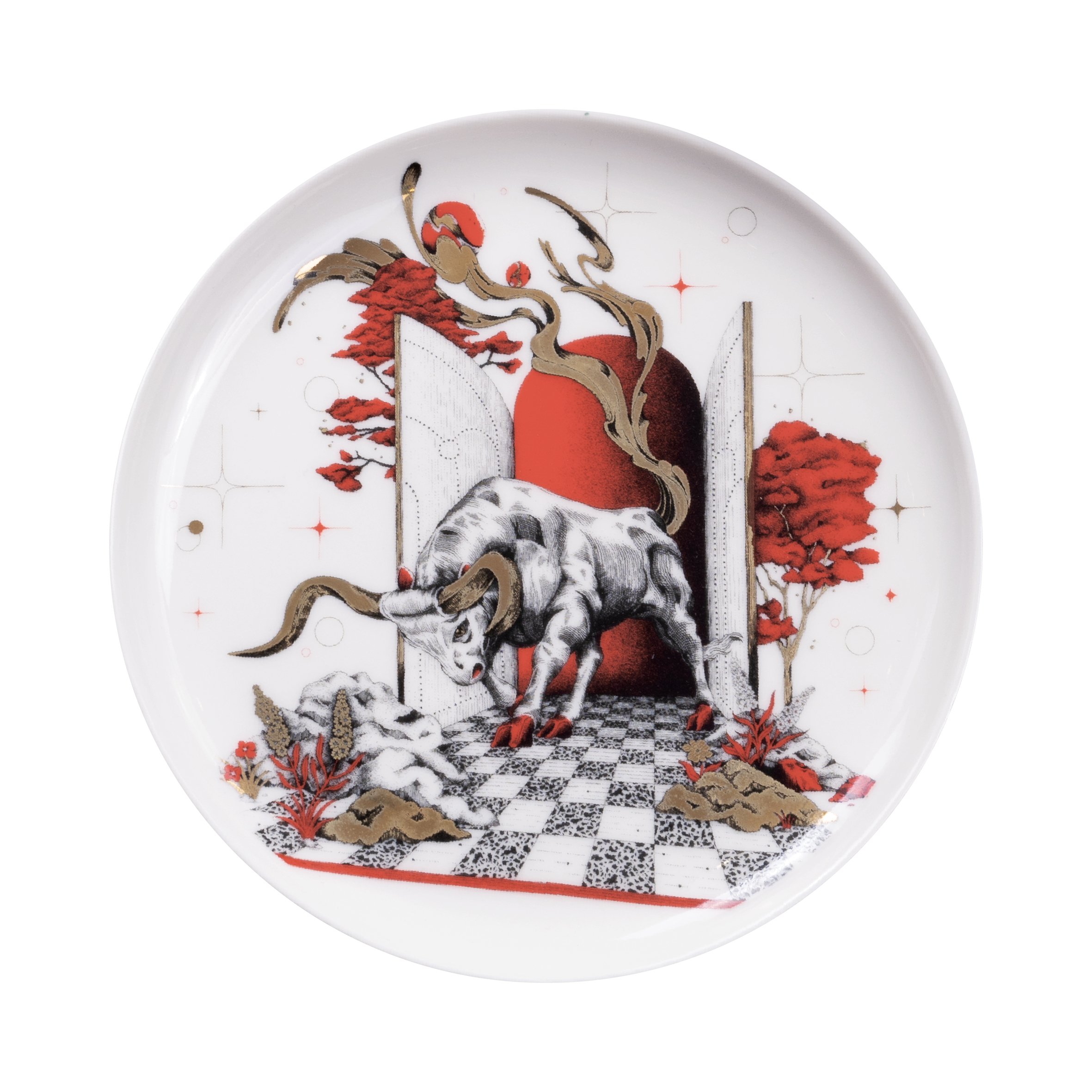 Zodiac Plate - Ox