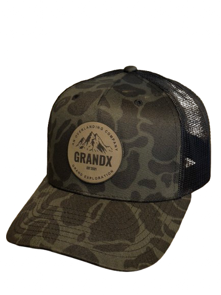 GrandX Camo Trucker Hat
