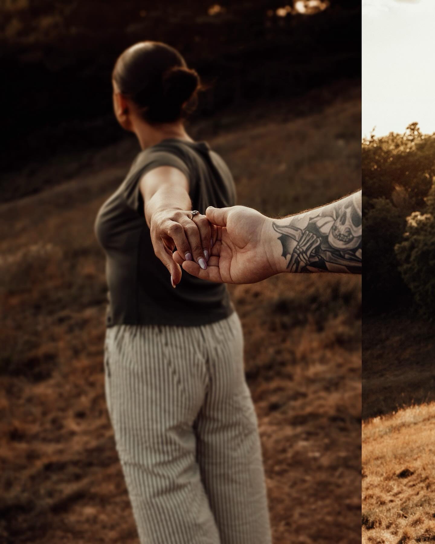 Golden hour, love, and a promise for forever&hellip;

Capturing moments like these reminds me why I love what I do. Congratulations to this beautiful couple on their engagement &mdash;your joy is contagious as this was my first engagement shoot I was