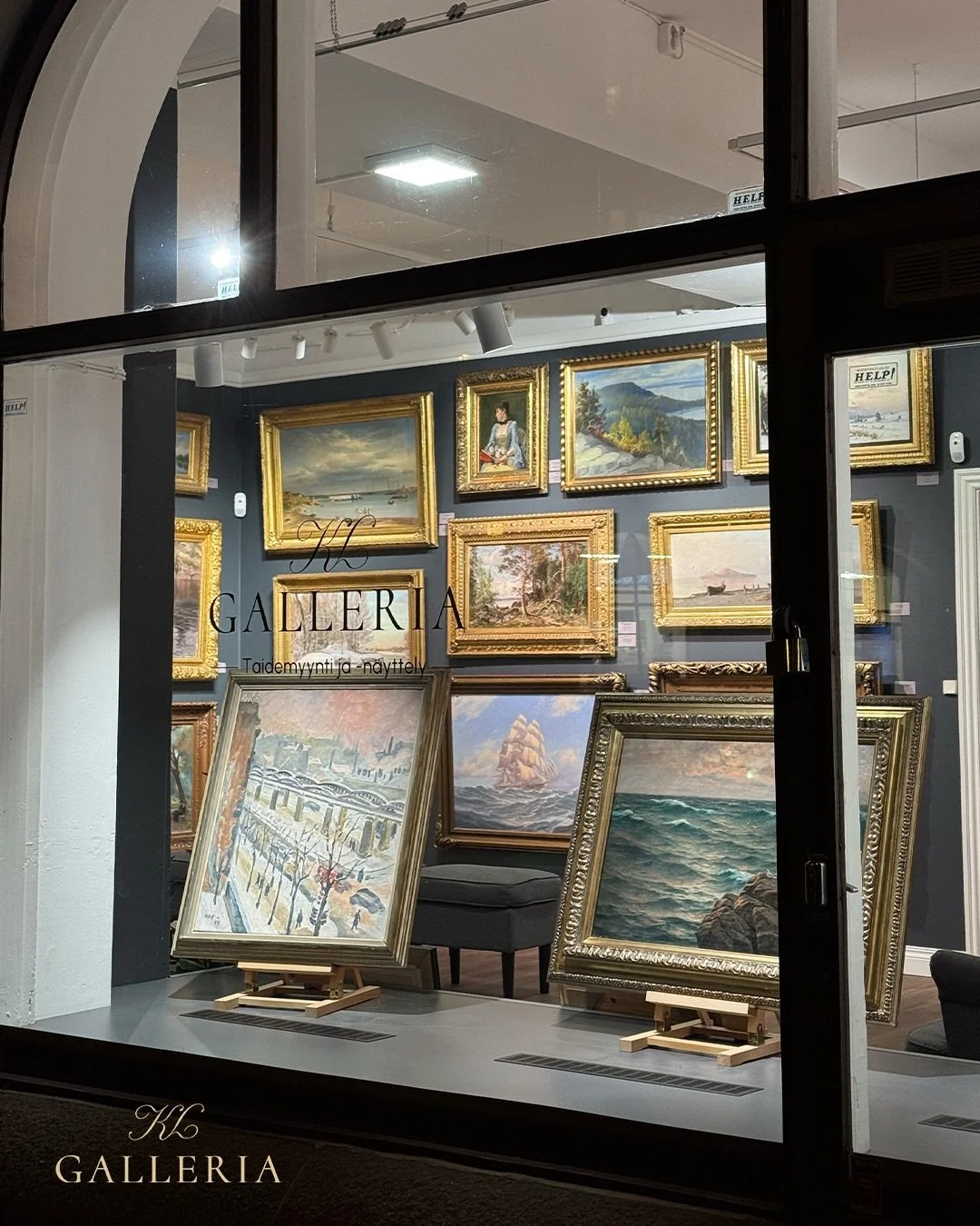 KL Galleriassa palataan laajempiin aukioloaikoihin! ☀️🖼️

Tervetuloa ihastelemaan taidetta KL Galleriaan, Kapteeninkatu 9:&auml;&auml;n. Olemme avoinna:

Maanantai&ndash;perjantai klo 13.00&ndash;19.00
Lauantai klo 12.00&ndash;17.00
Muina aikoina so