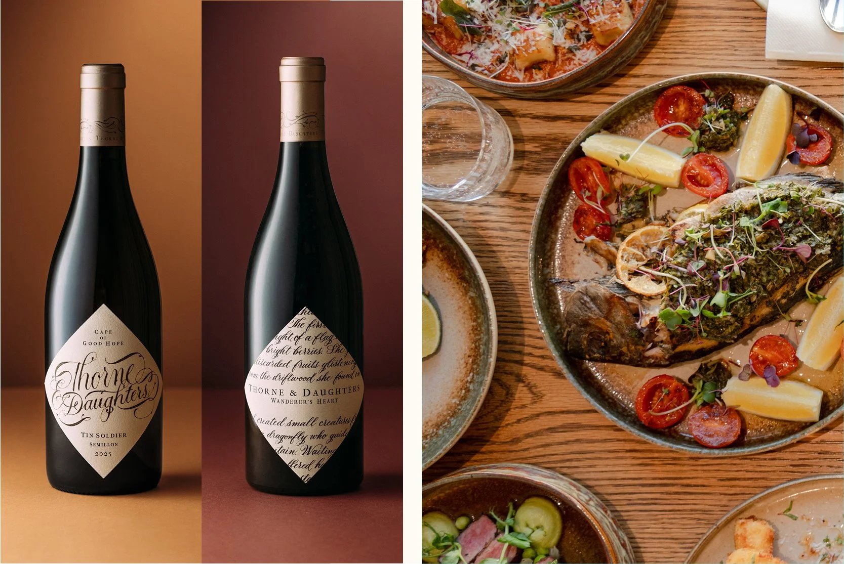 Wine DinnerS with Thorne &amp; Daughters