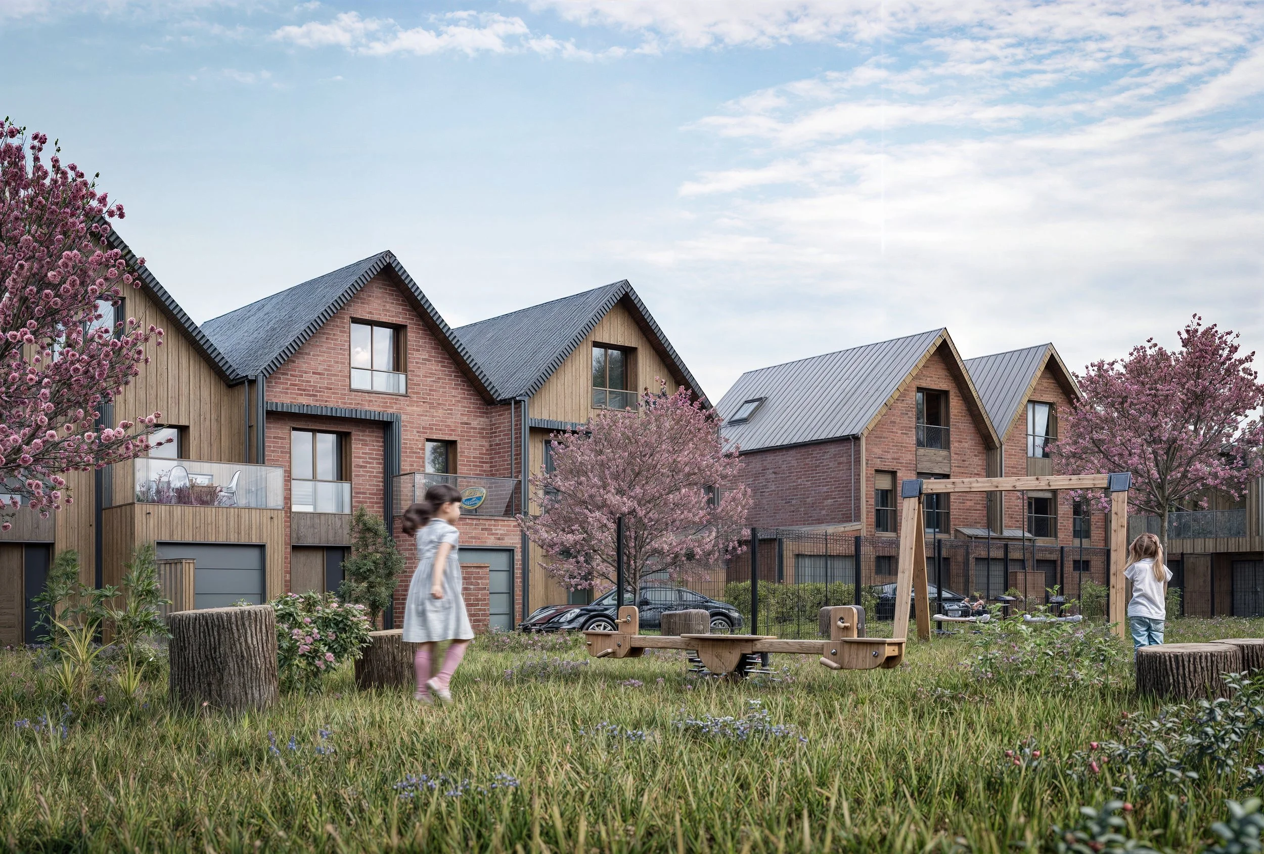 Maisons individuelles, France