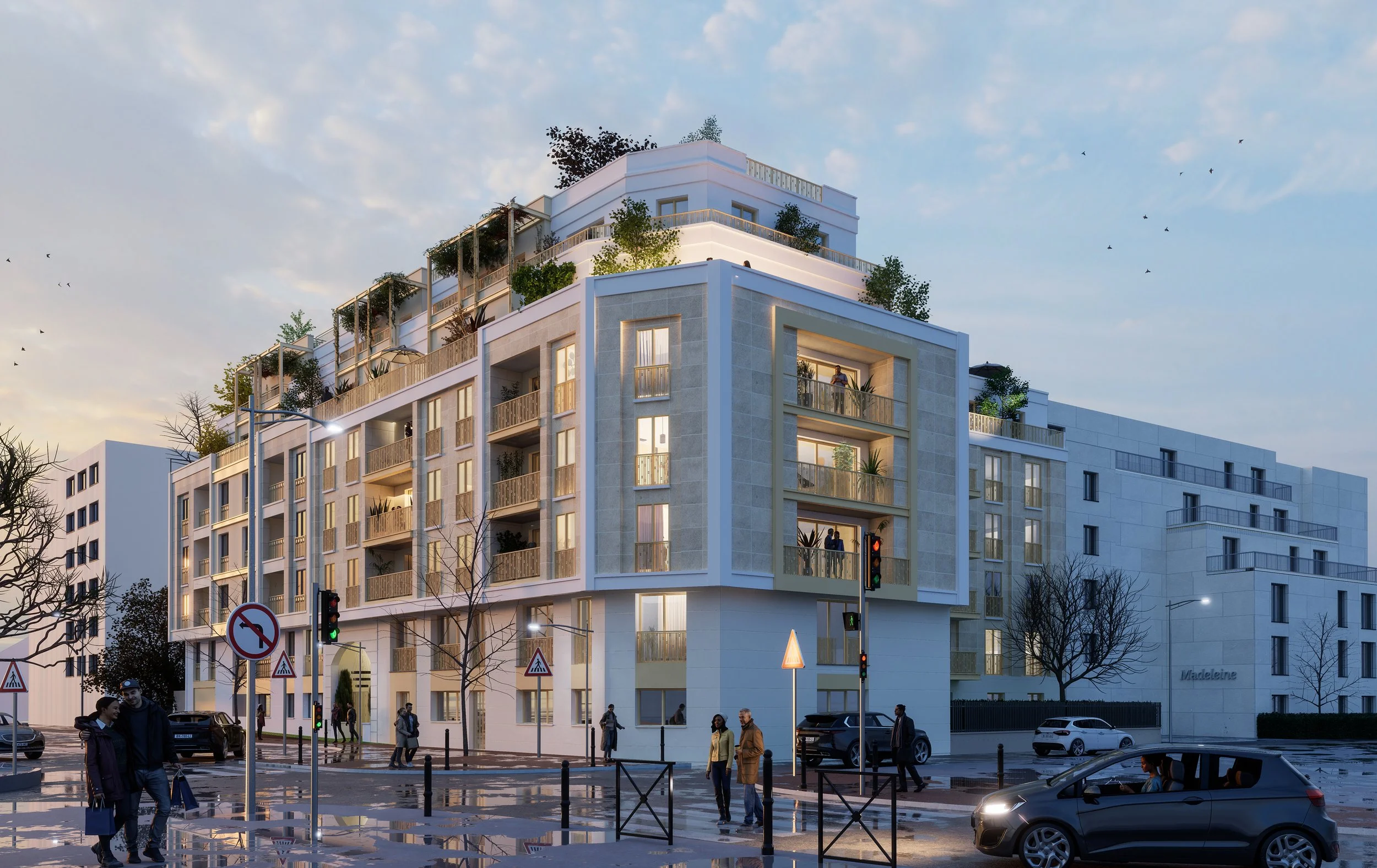 Logements collectifs, France