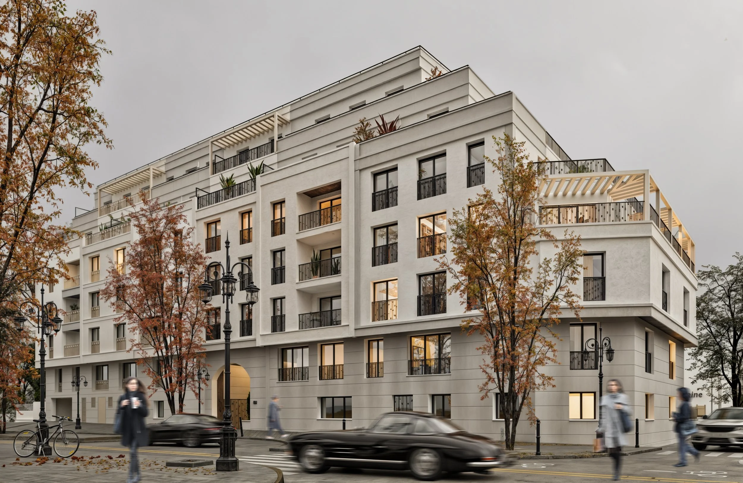 Logements collectifs, France 