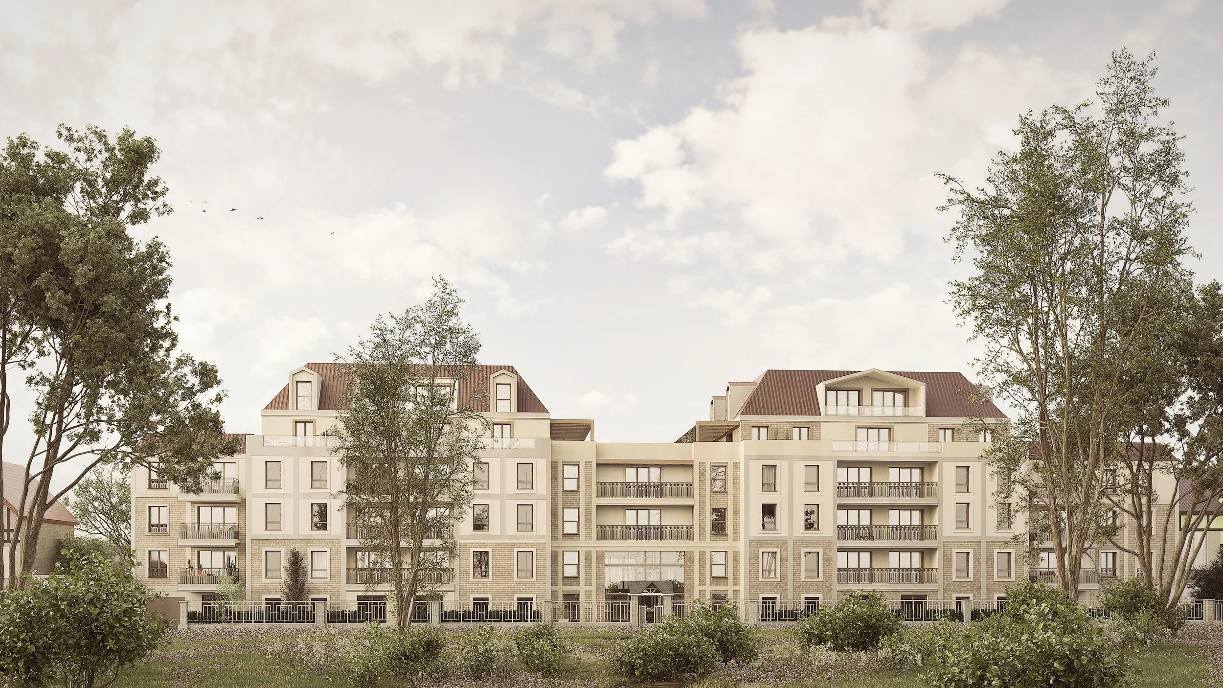 Logements collectifs, France