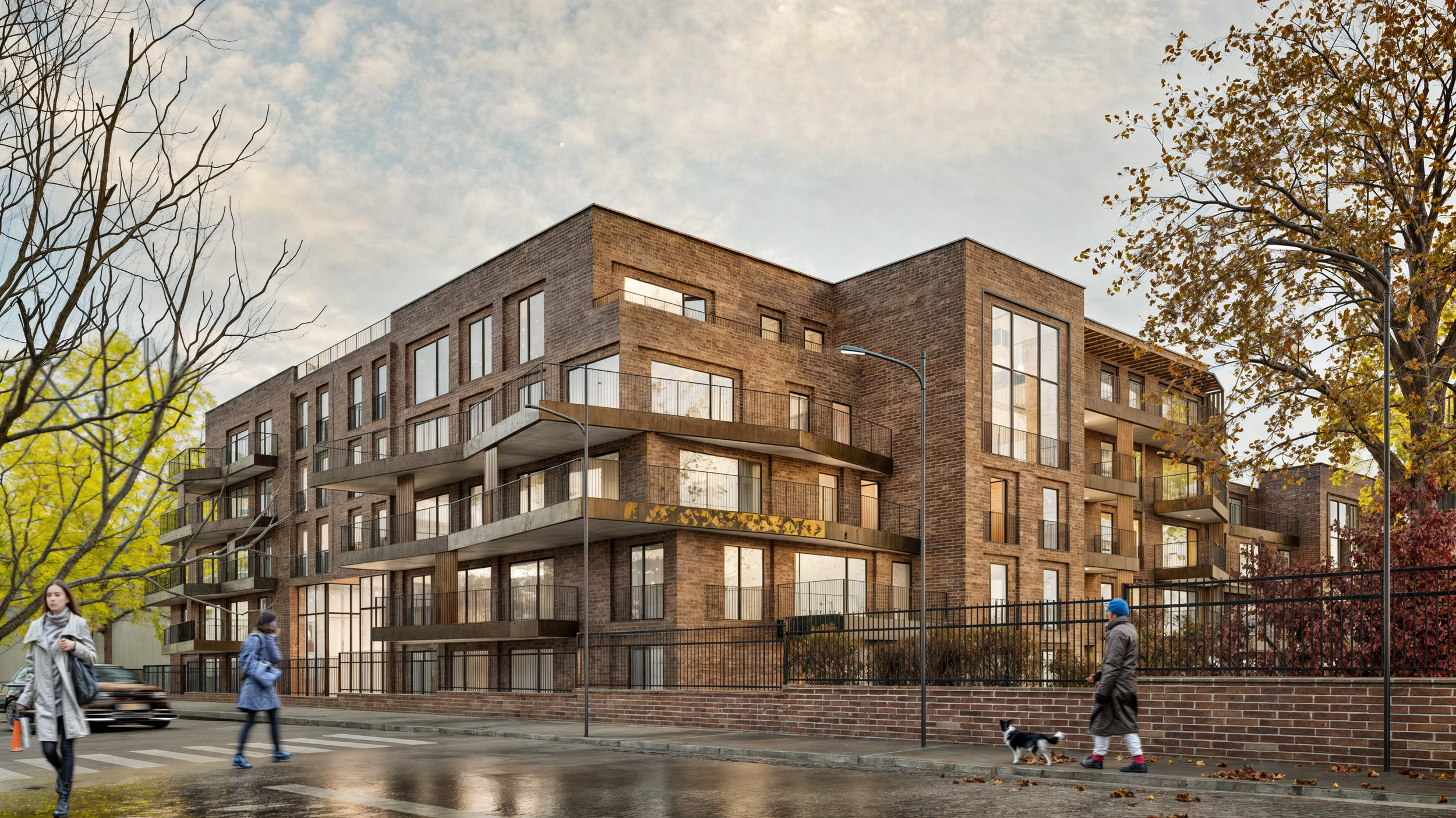 Logements collectifs, France 