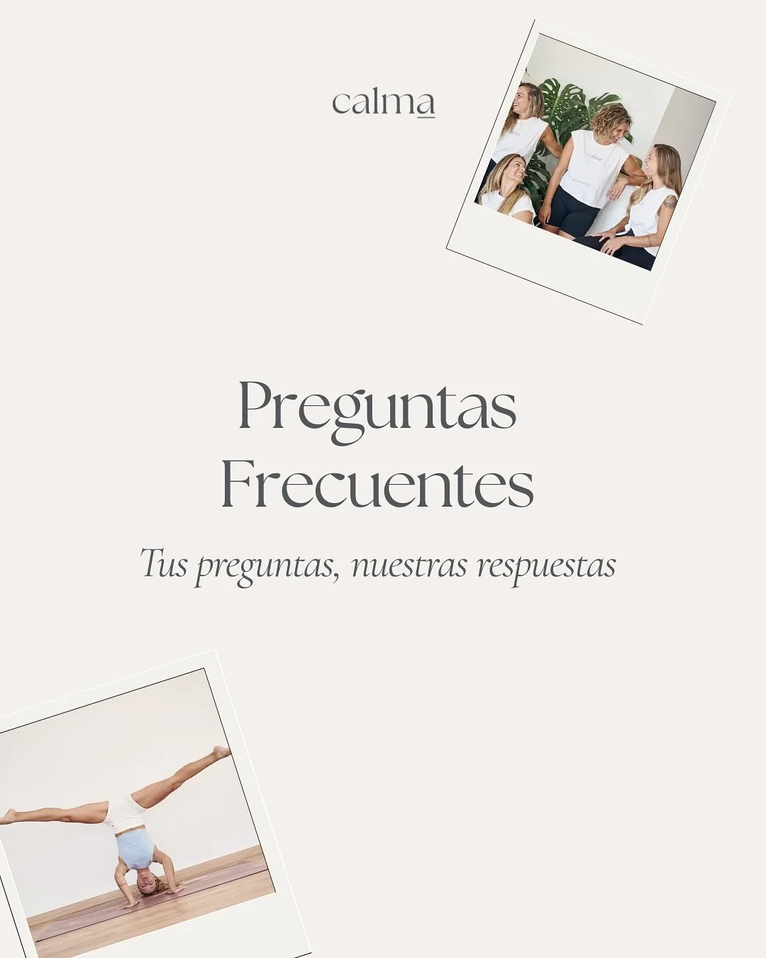 ✨ Tus preguntas, nuestras respuestas ✨

Antes de empezar, sabemos que surgen dudas. 🤔 Desde qu&eacute; llevar a clase, c&oacute;mo adaptar los ejercicios o cu&aacute;ndo empezar a notar cambios&hellip; todo listo para que disfrutes de la experiencia