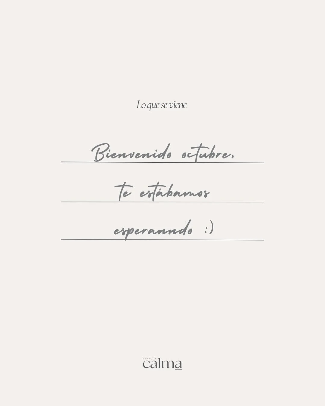 🍂 Hola, octubre

Este mes nos acompa&ntilde;a con una intenci&oacute;n clara: equilibrio y movimiento. Queremos invitarte a vivirlo en todas sus formas: en las clases, en los talleres, en los encuentros y en cada momento que compartimos como comunid
