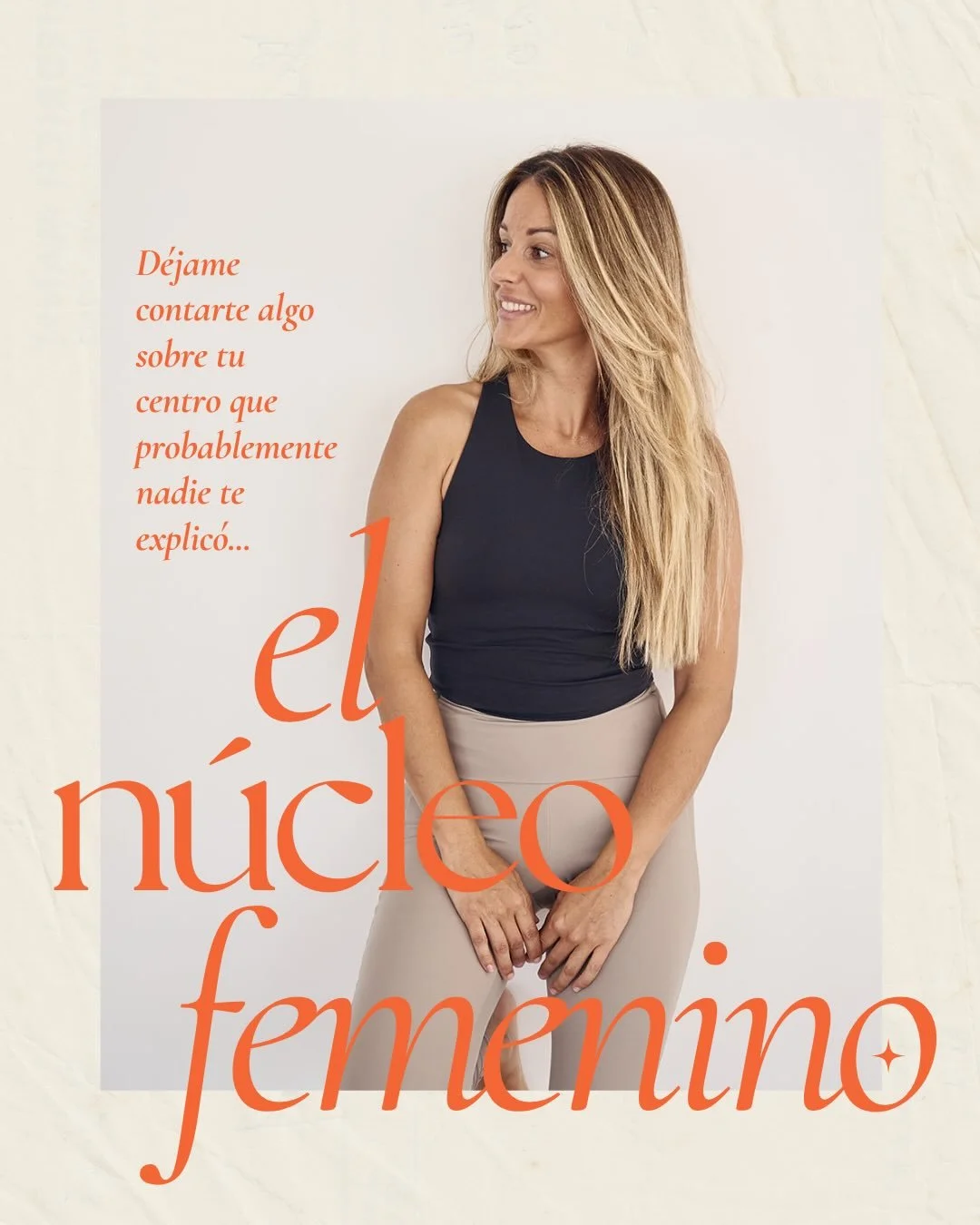 El N&uacute;cleo Femenino 🌸
Lo que nadie te cont&oacute; sobre tu centro
Especial 8 de marzo

El 8 de marzo celebramos el D&iacute;a de la Mujer de una forma diferente.

A las 10:00 en Espacio Calma abrimos una experiencia de 2 horas y media dise&nt