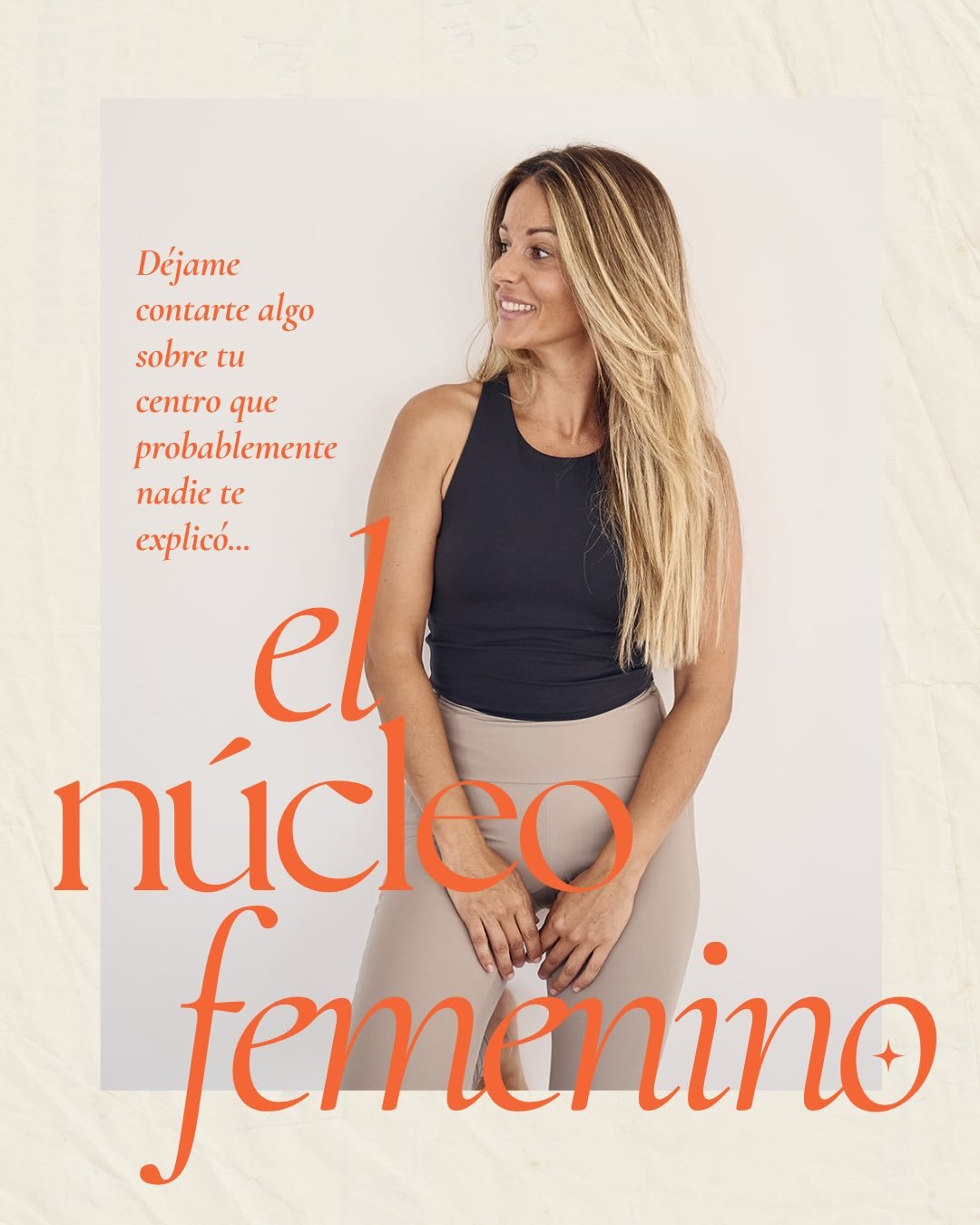 El N&uacute;cleo Femenino 🌸
Lo que nadie te cont&oacute; sobre tu centro
Especial 8 de marzo

El 8 de marzo celebramos el D&iacute;a de la Mujer de una forma diferente.

A las 10:00 en Espacio Calma abrimos una experiencia de 2 horas y media dise&nt