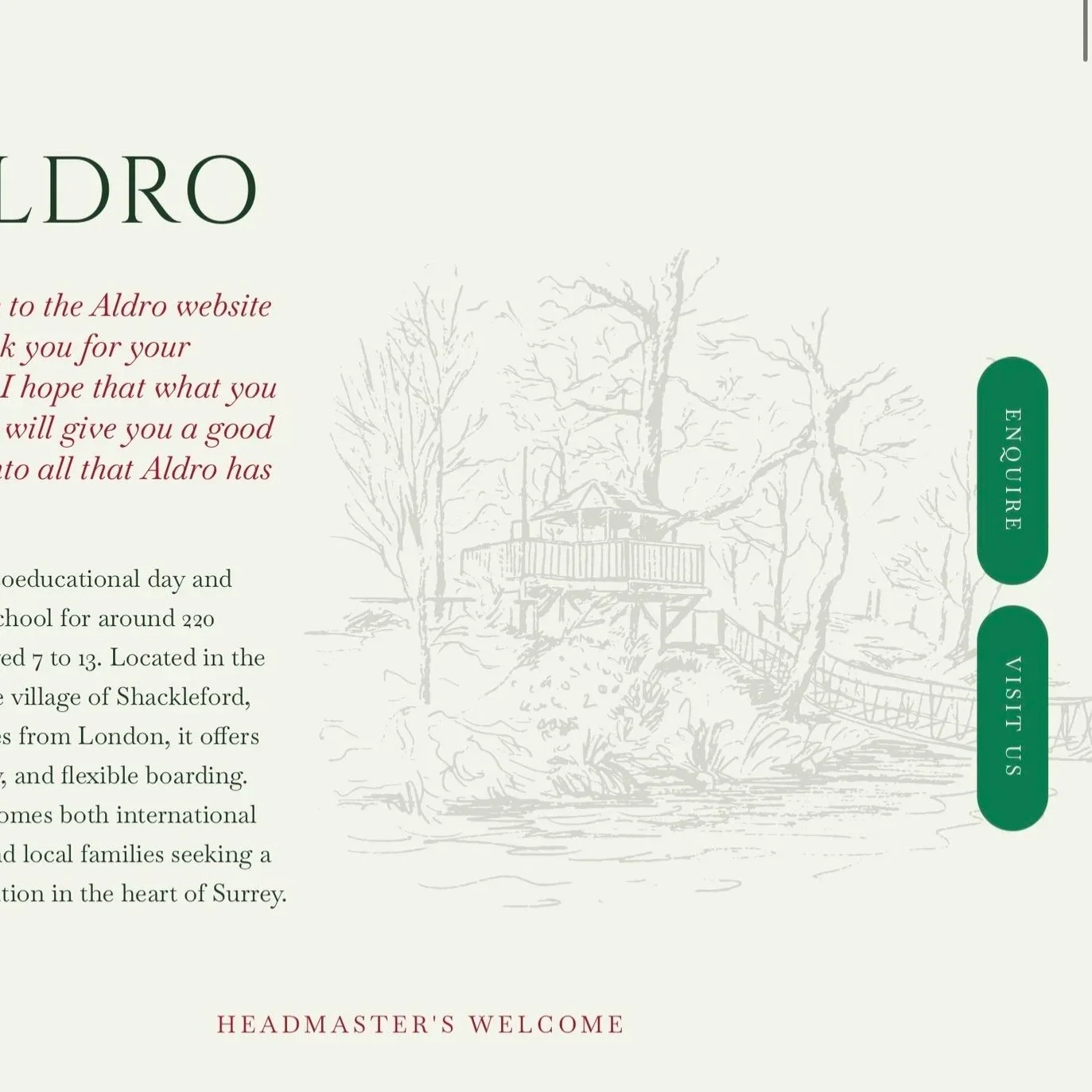 Aldro School X Quantock Design Studio