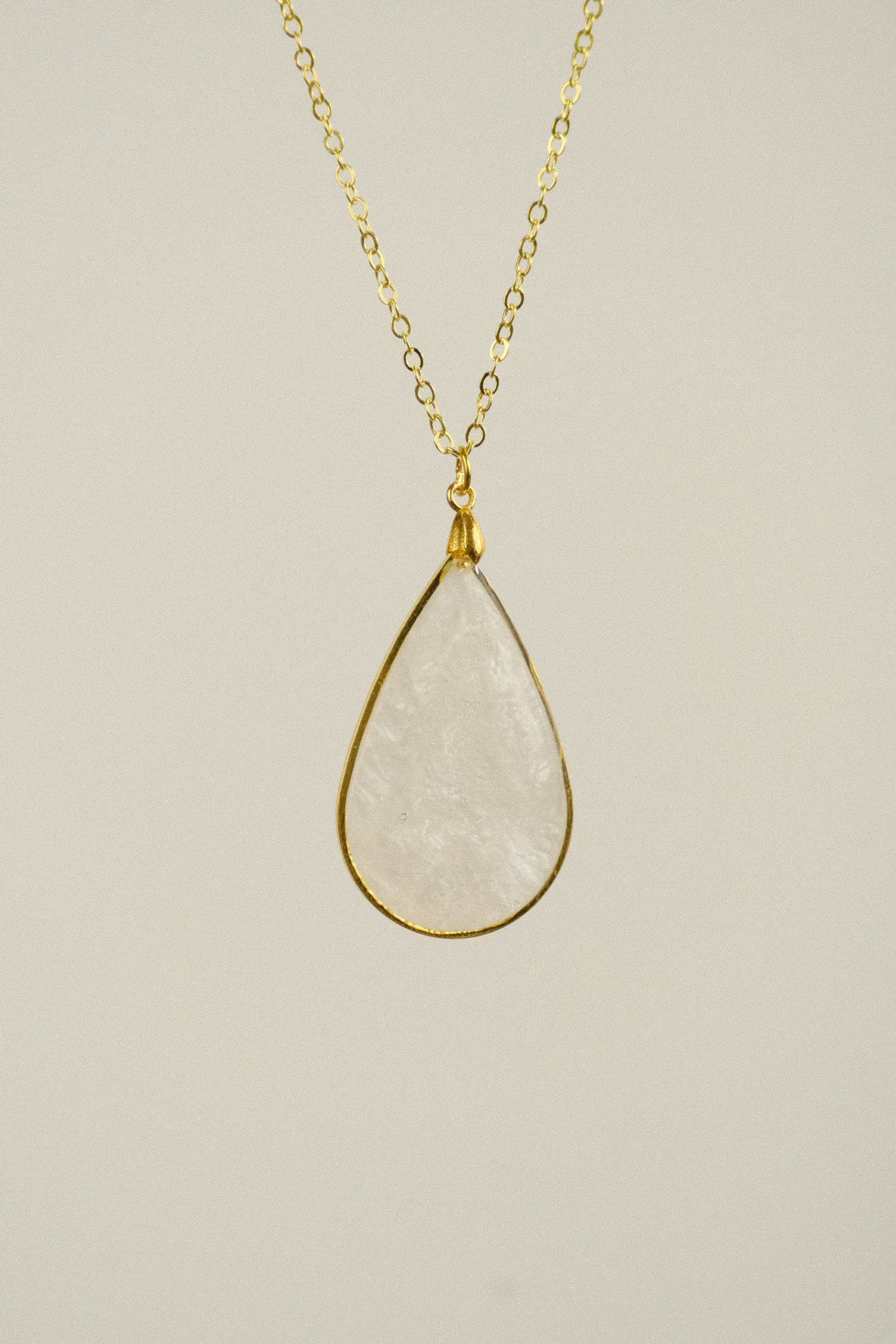close up of the necklace