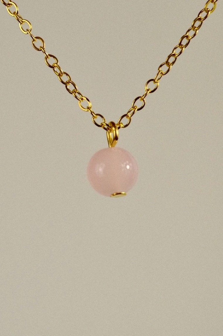 close up of the necklace