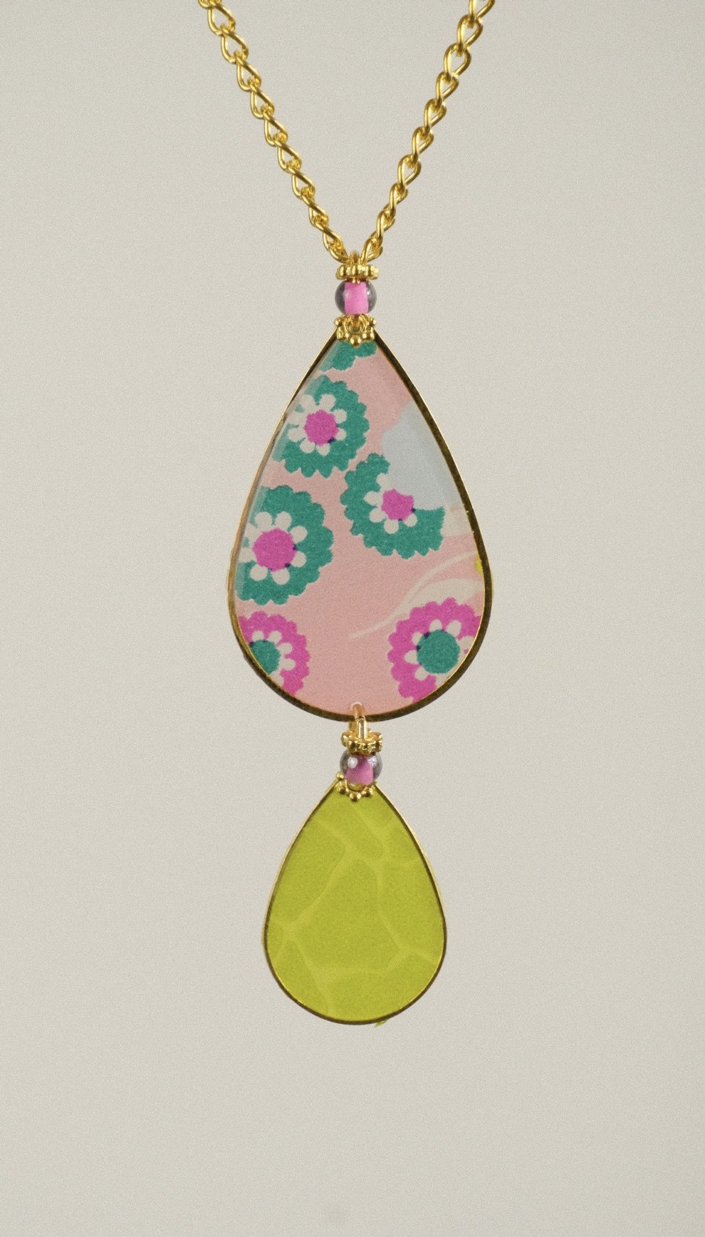 close up of the necklace