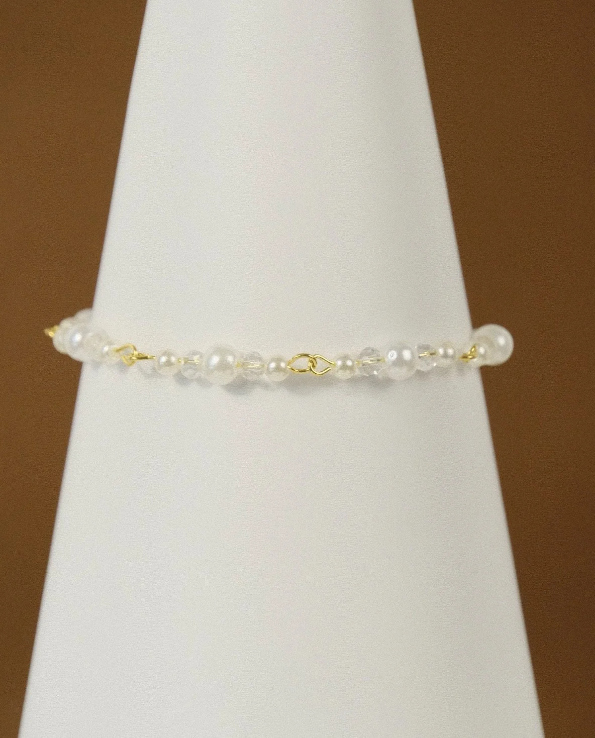 Snowflake Pearl Bracelet