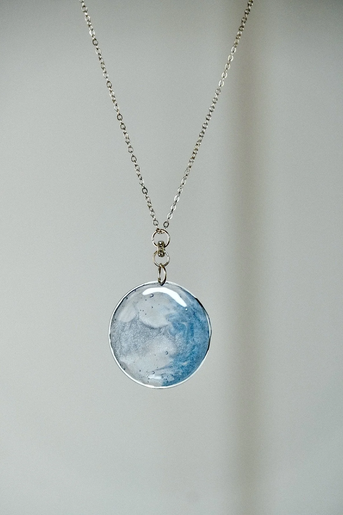 Water Resin Necklace